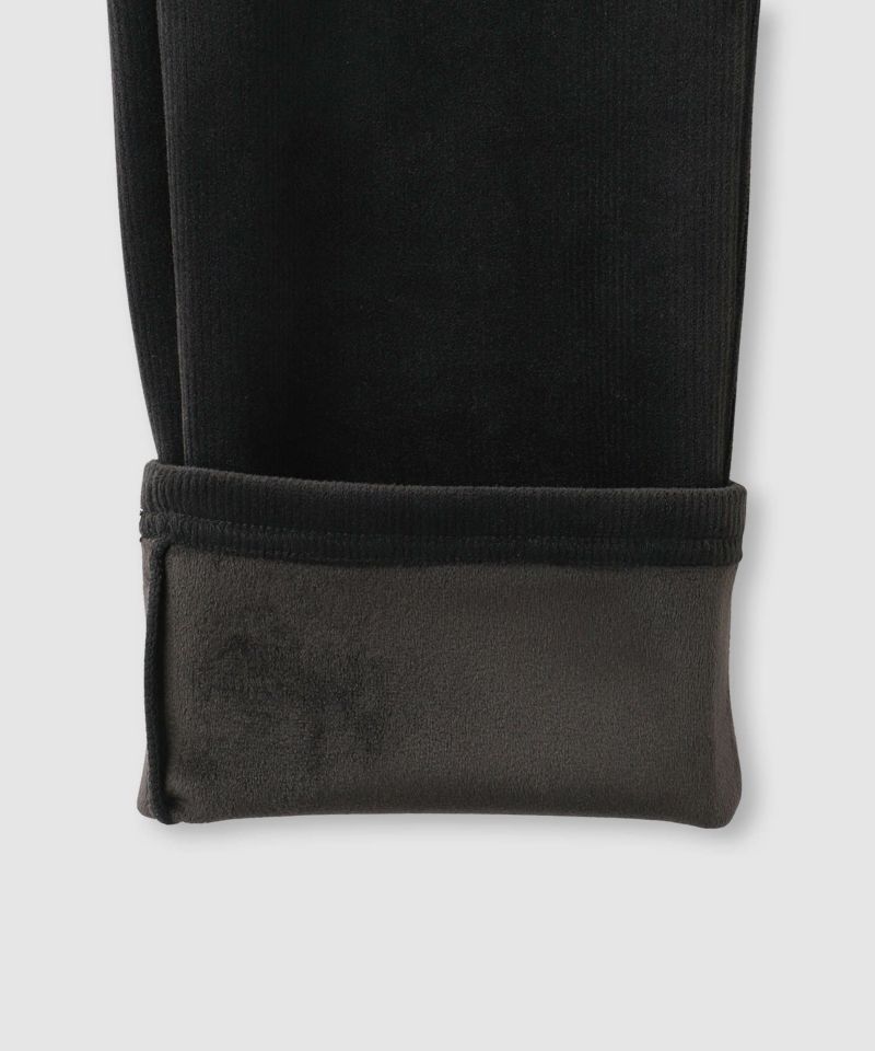 [値下げ]nAvy  MAC HEAT コーデュロイ裏ベロアストレートパンツ レディース商品画像-28