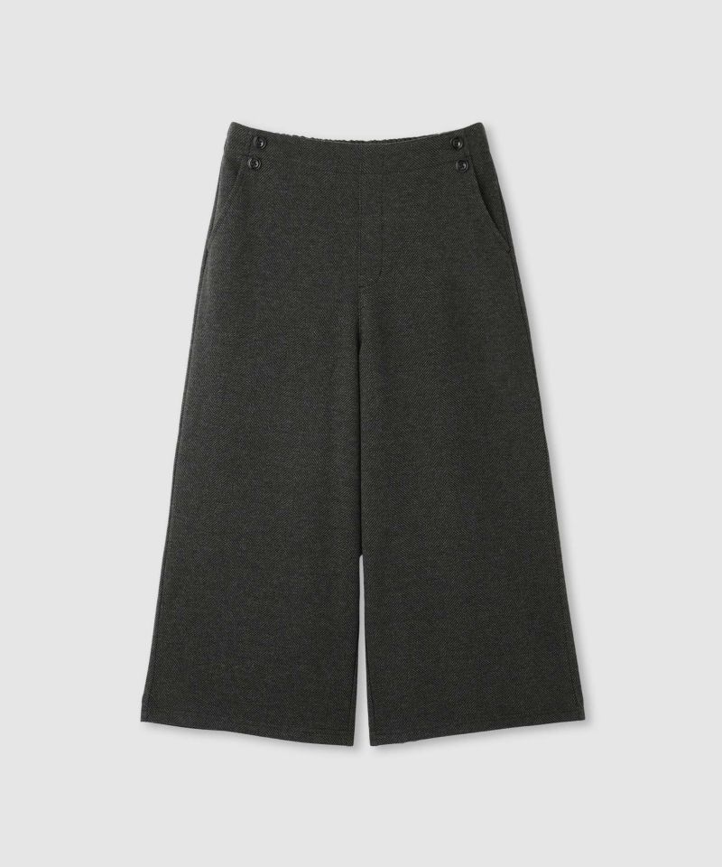 nAvy  ニットワイドクロップドパンツ レディース商品画像-17