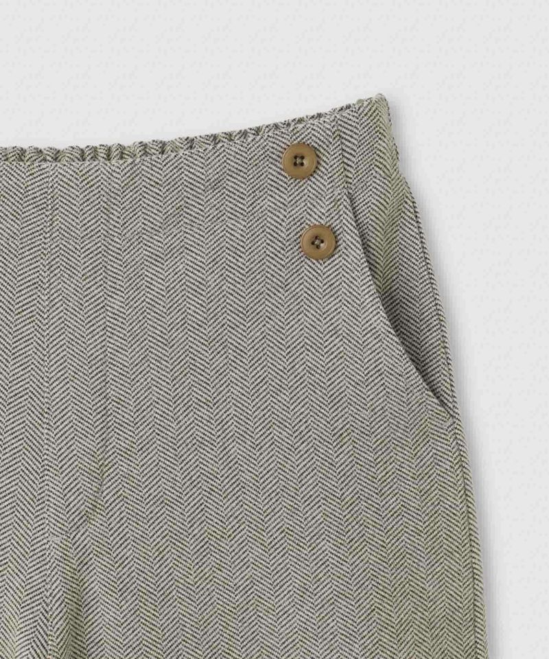 nAvy  ニットワイドクロップドパンツ レディース商品画像-20