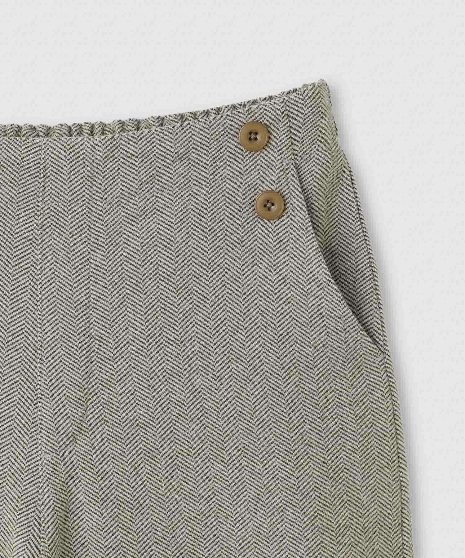 nAvy ニットワイドクロップドパンツ レディース