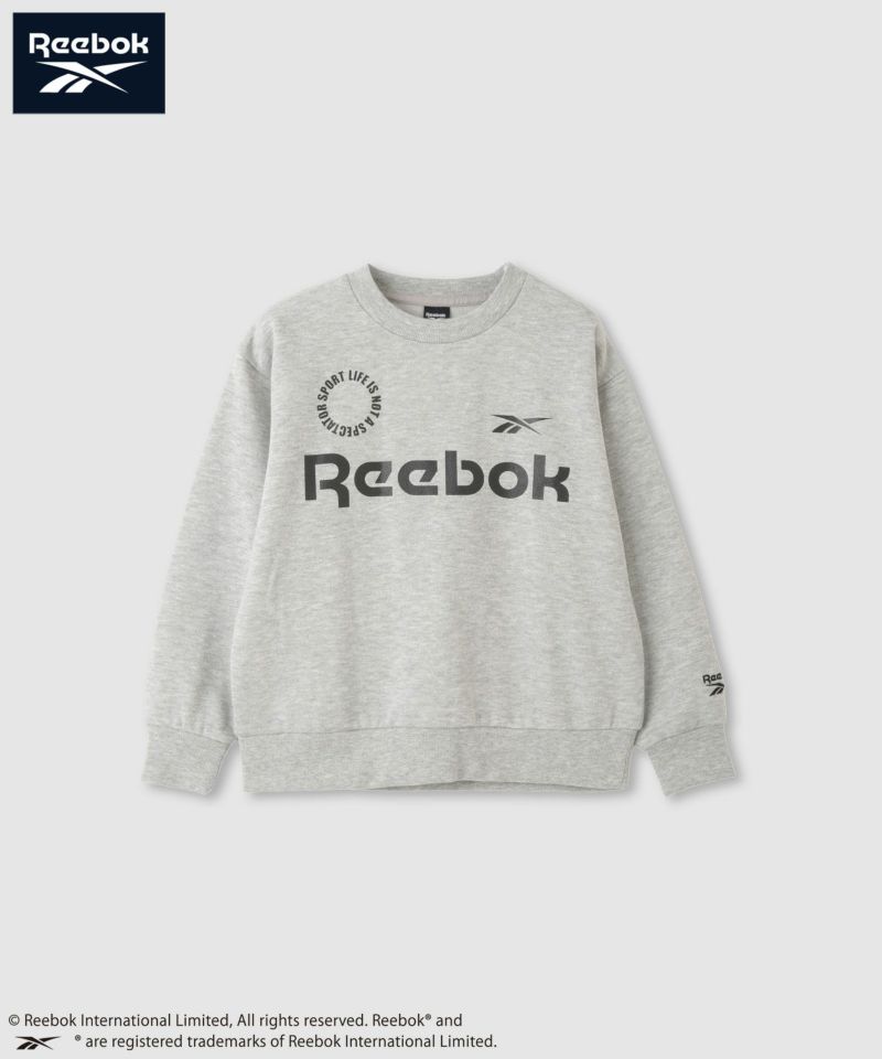 Reebok 裏起毛トレーナー キッズ商品画像-1