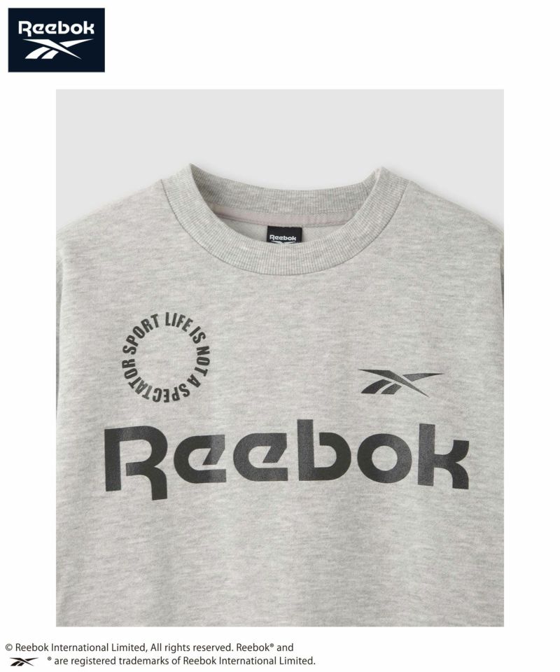 Reebok  裏起毛トレーナー キッズ商品画像-4
