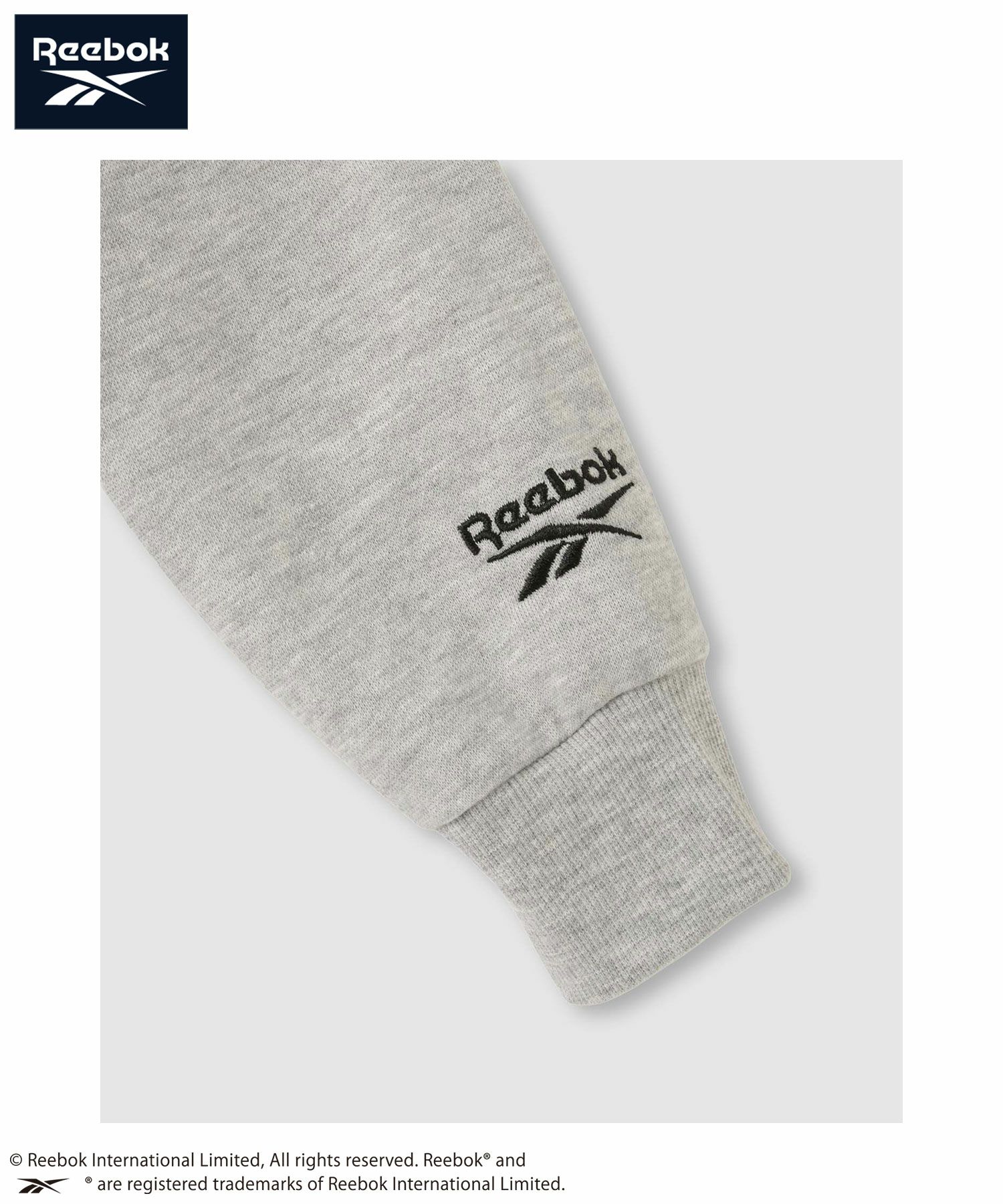 Reebok  裏起毛トレーナー キッズ商品画像-5