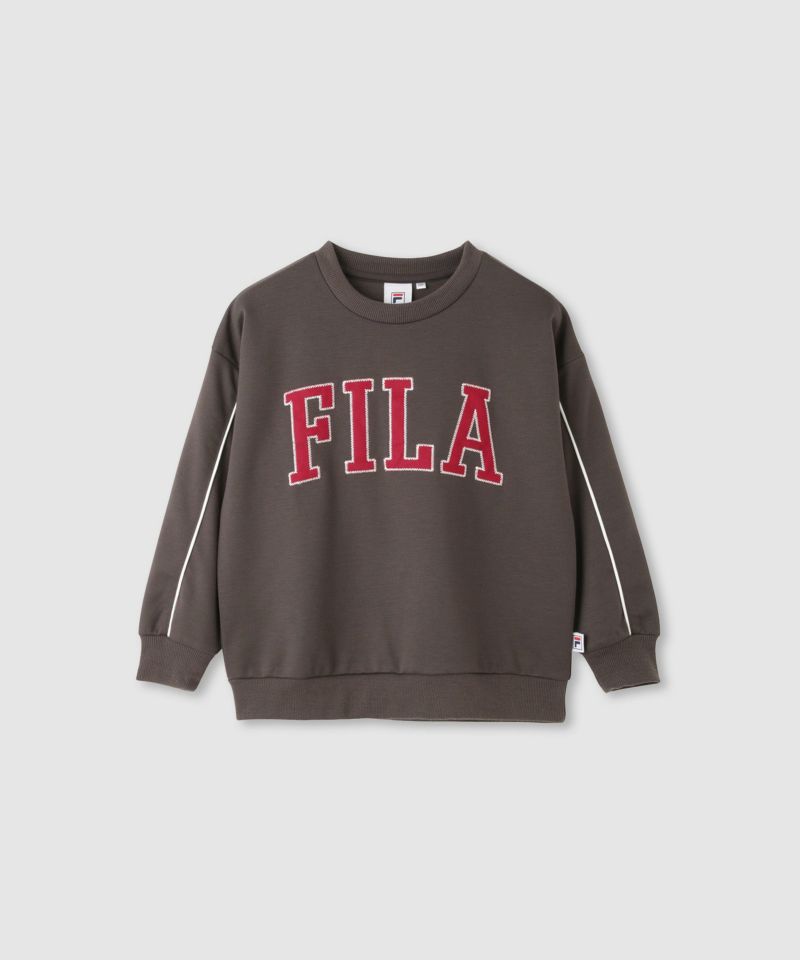 FILA ポンチ素材デカロゴトレーナー キッズ商品画像-2