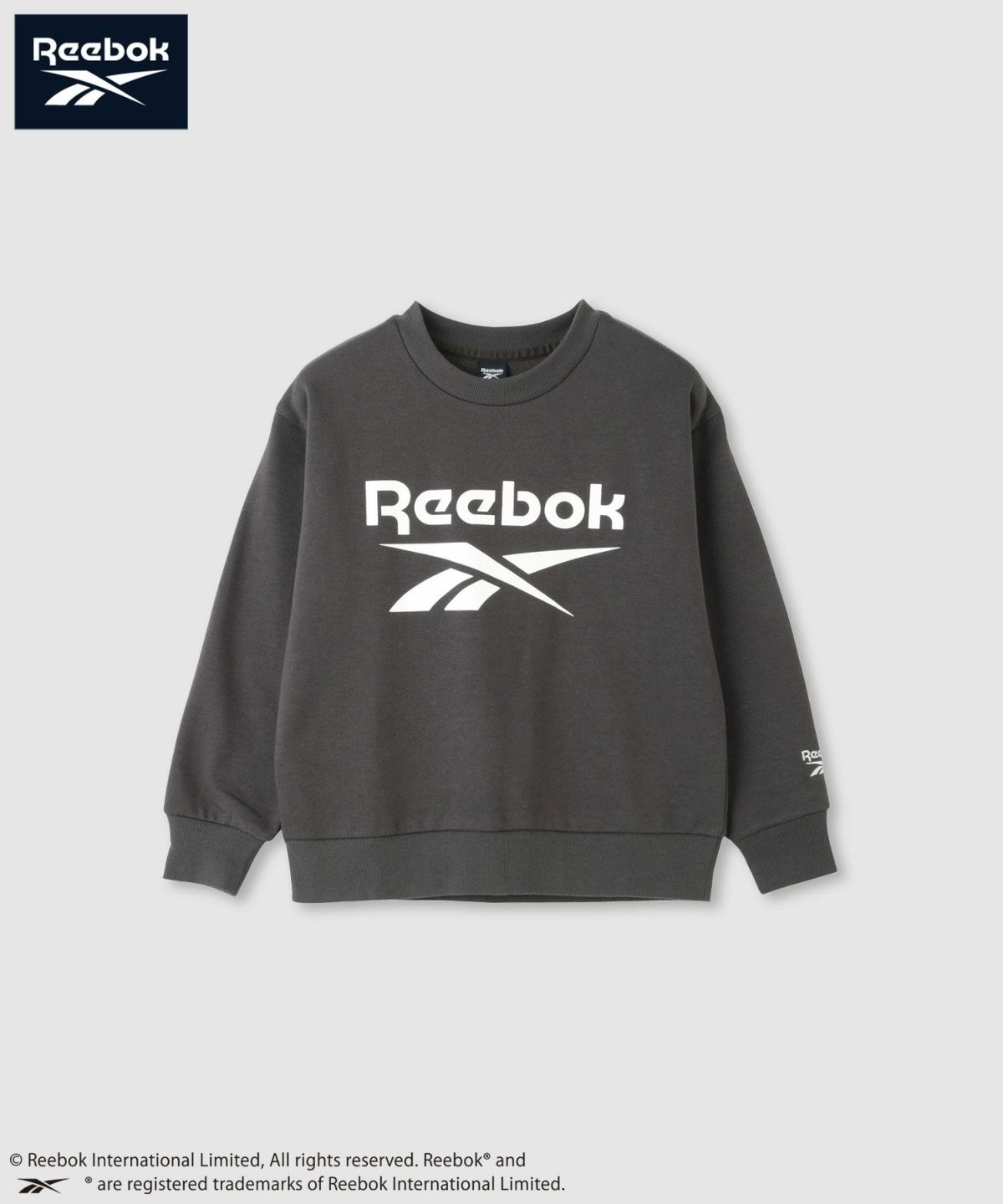 Reebok 裏起毛トレーナー キッズ