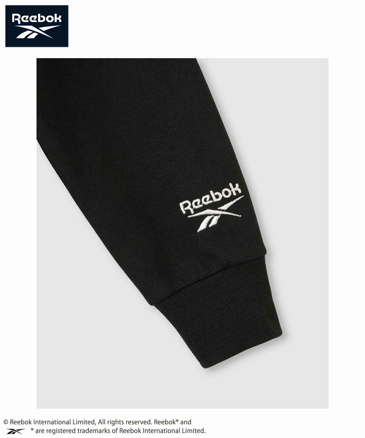 [値下げ]Reebok  裏起毛トレーナー キッズ商品画像-5