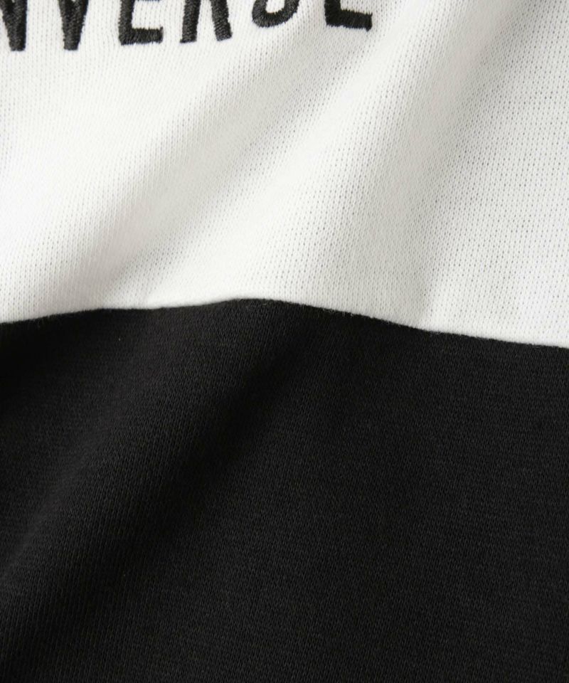 CONVERSE  配色切替ワンポイント刺繍トレーナー キッズ商品画像-6