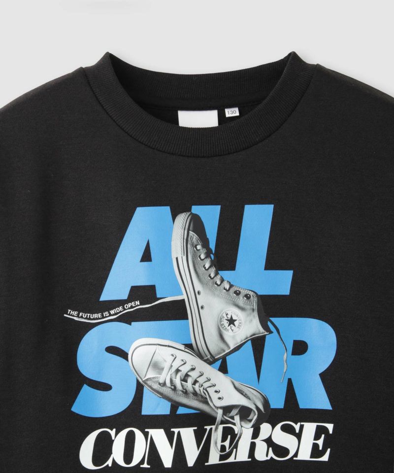 CONVERSE 転写プリントトレーナー キッズ商品画像-4