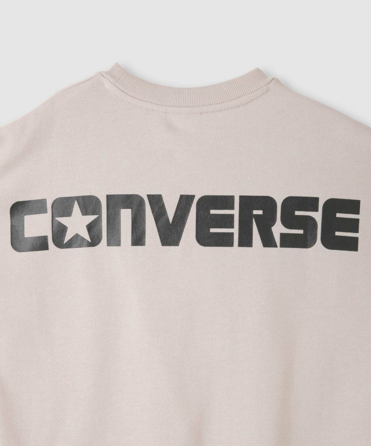 CONVERSE 転写プリントトレーナー キッズ