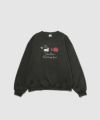RED CAP GIRL×ドムドムハンバーガー 裏起毛トレーナー メンズ【数量限定トートバッグをプレゼント】