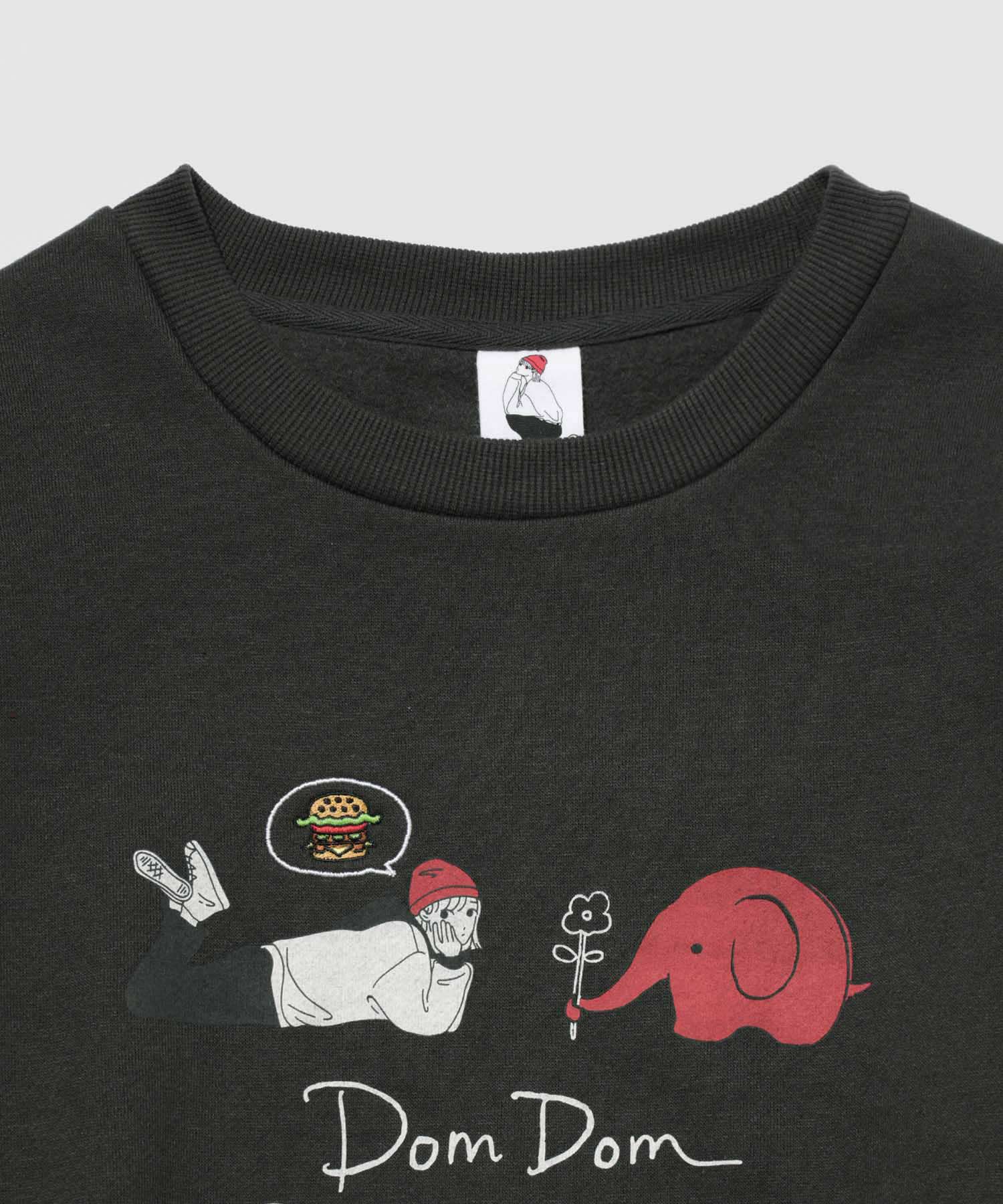RED CAP GIRL×ドムドムハンバーガー 裏起毛トレーナー メンズ商品画像-20