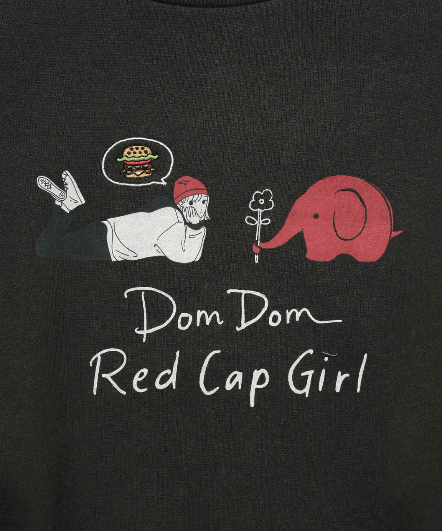 RED CAP GIRL×ドムドムハンバーガー 裏起毛トレーナー メンズ商品画像-24