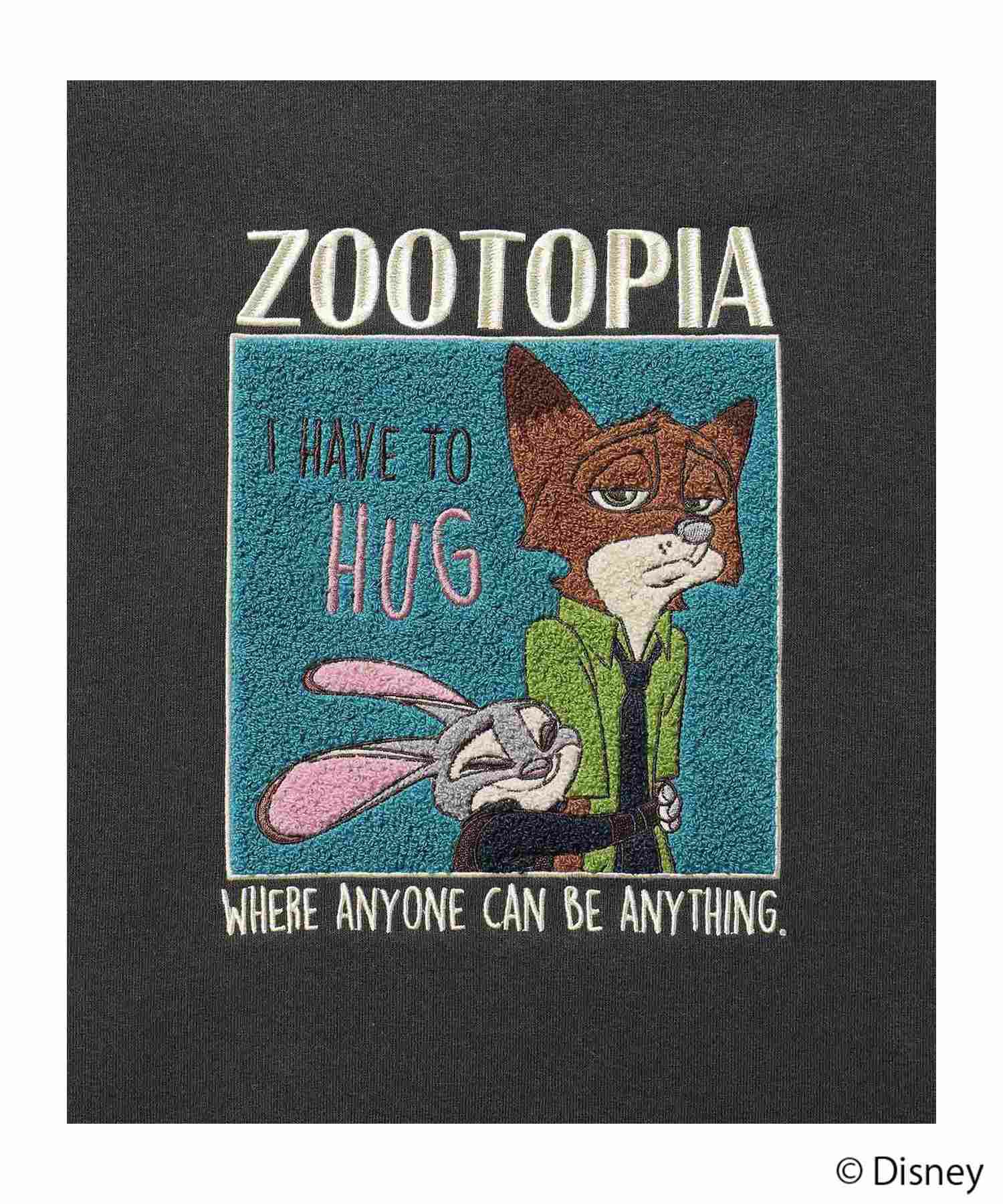 Disney 『ズートピア』ニック&ジュディ/裏起毛トレーナー メンズ商品画像-11