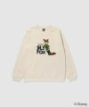 Disney 『ズートピア』ニック/サガラ裏起毛トレーナー メンズ