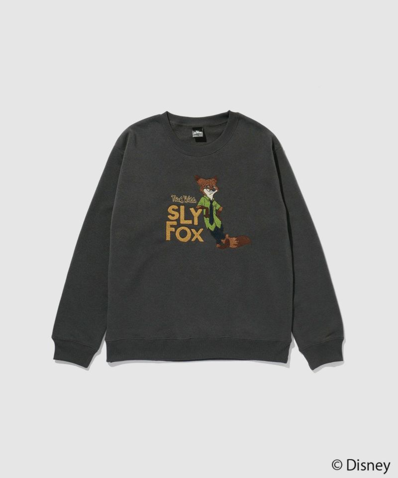 Disney 『ズートピア』ニック/サガラ裏起毛トレーナー メンズ商品画像-4