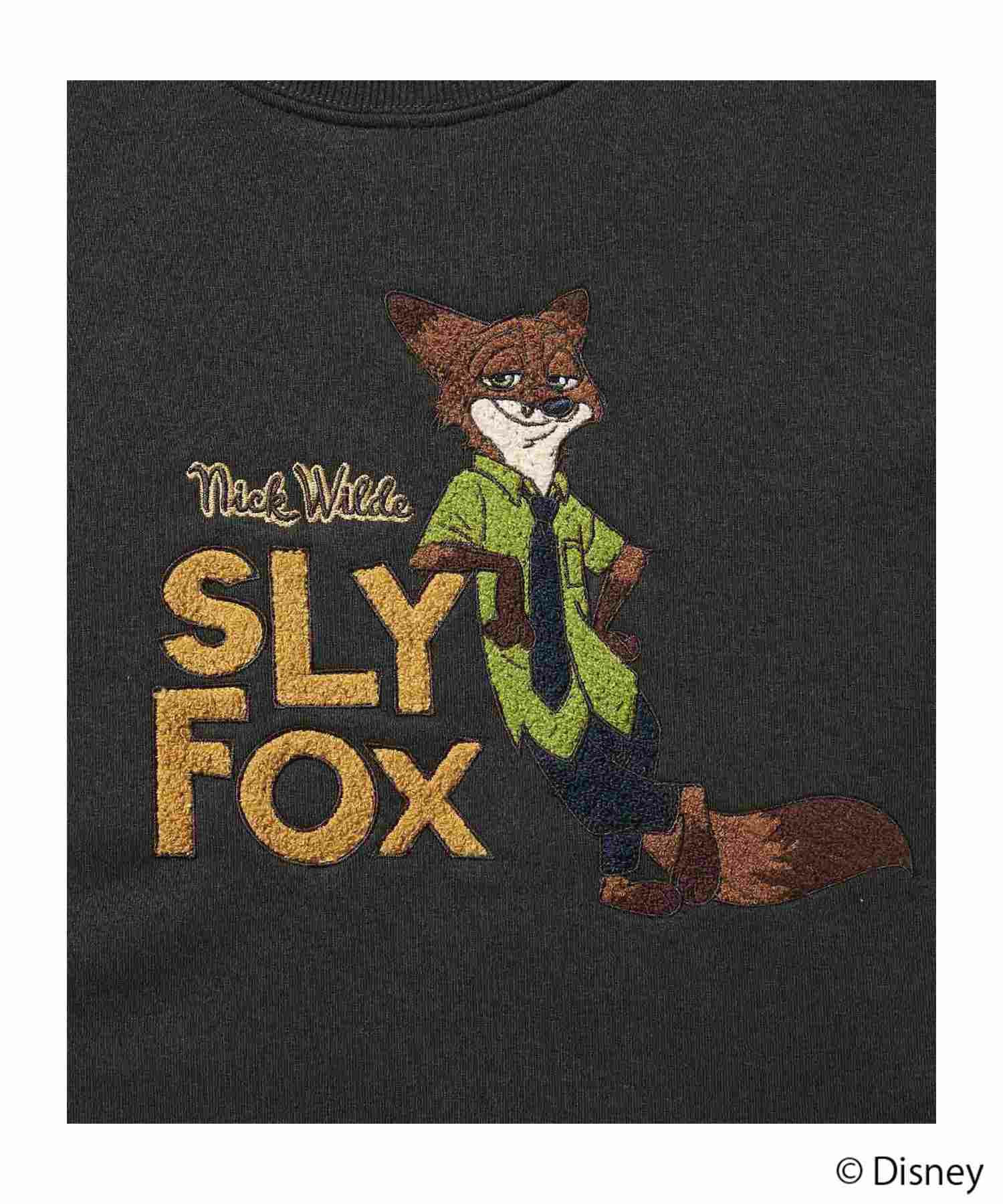 Disney 『ズートピア』ニック/サガラ裏起毛トレーナー メンズ商品画像-11