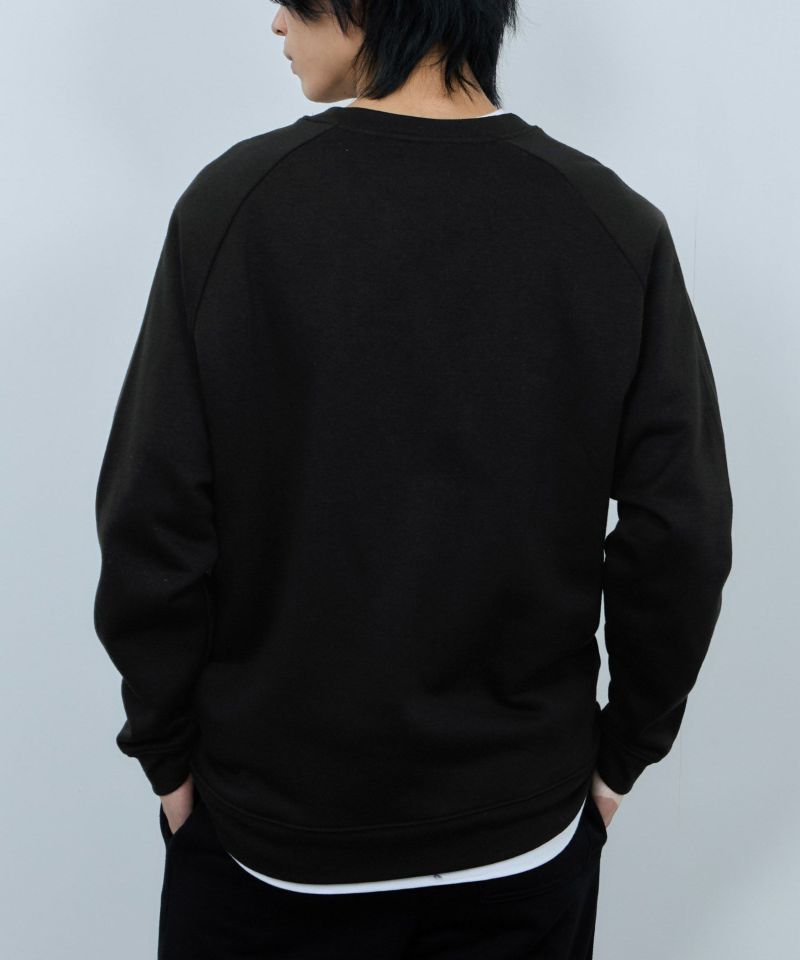 NAVY 裏ボアトレーナー メンズ