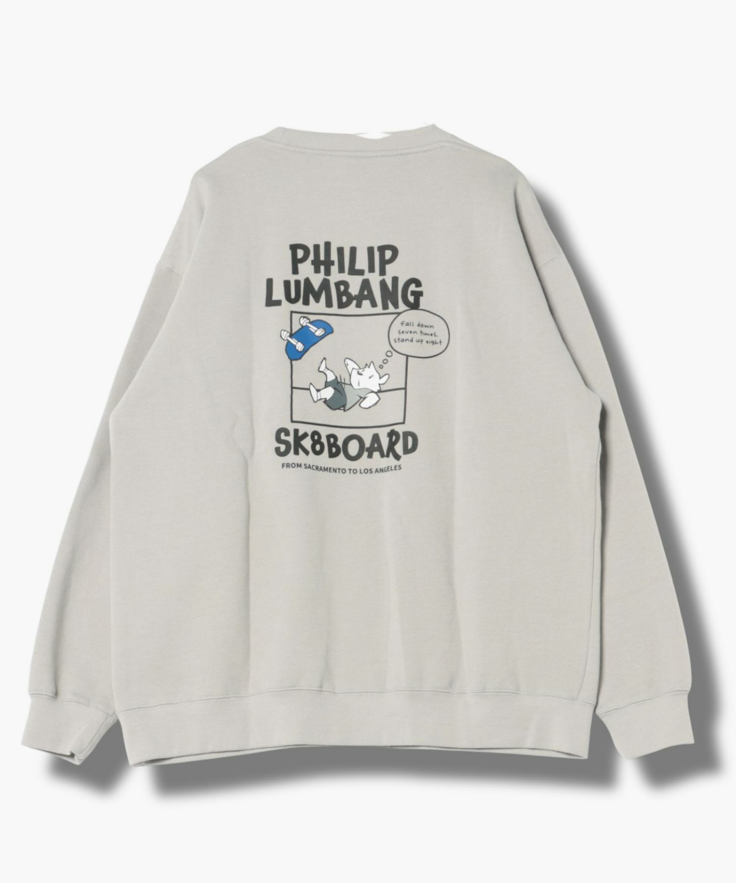 [期間限定価格]Philip Lumbang  リラックスフィットトレーナー メンズ商品画像-6