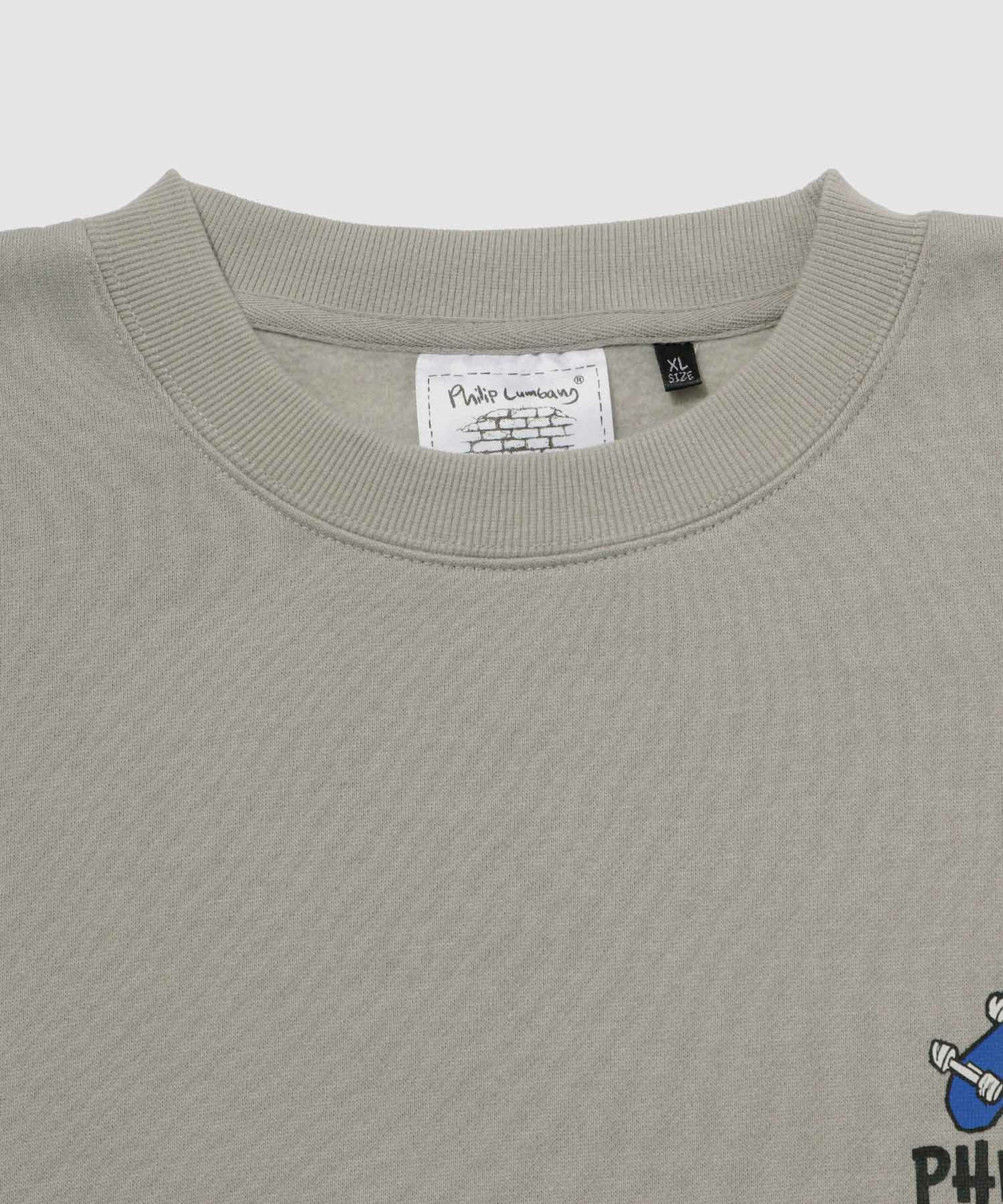 [期間限定価格]Philip Lumbang  リラックスフィットトレーナー メンズ商品画像-7