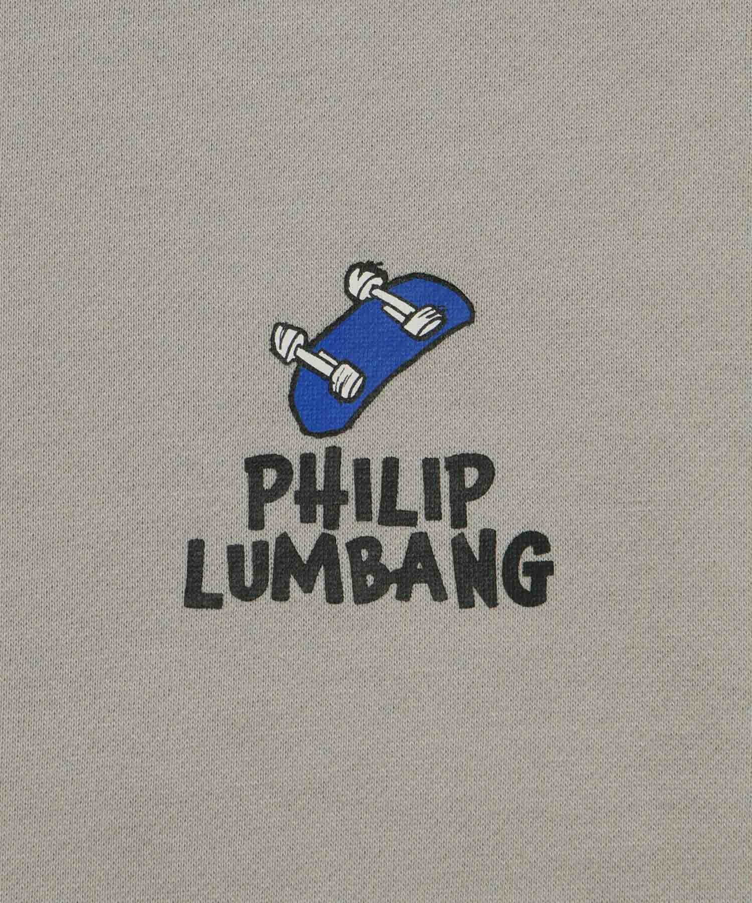 Philip Lumbang リラックスフィットトレーナー メンズ