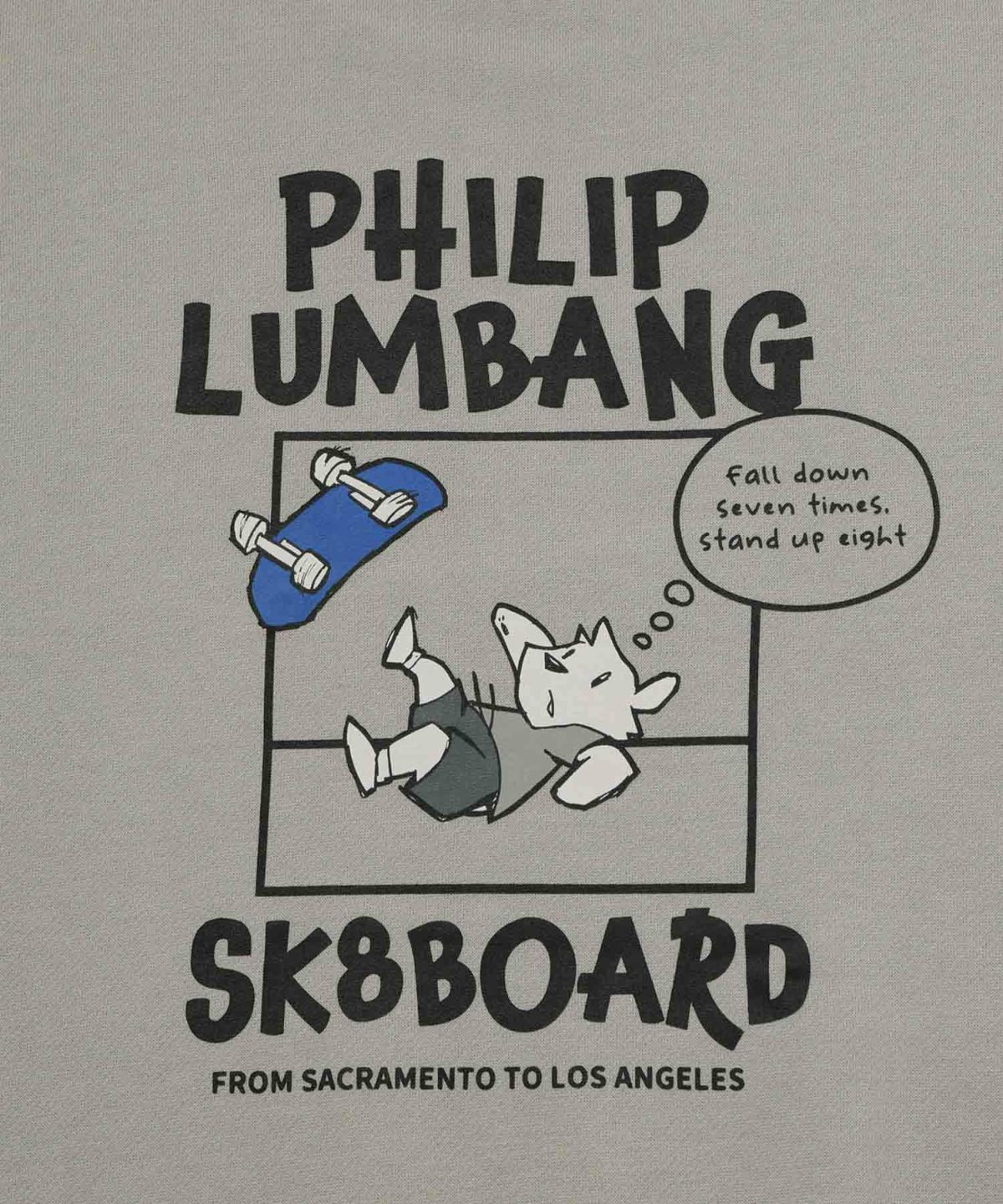 Philip Lumbang リラックスフィットトレーナー メンズ