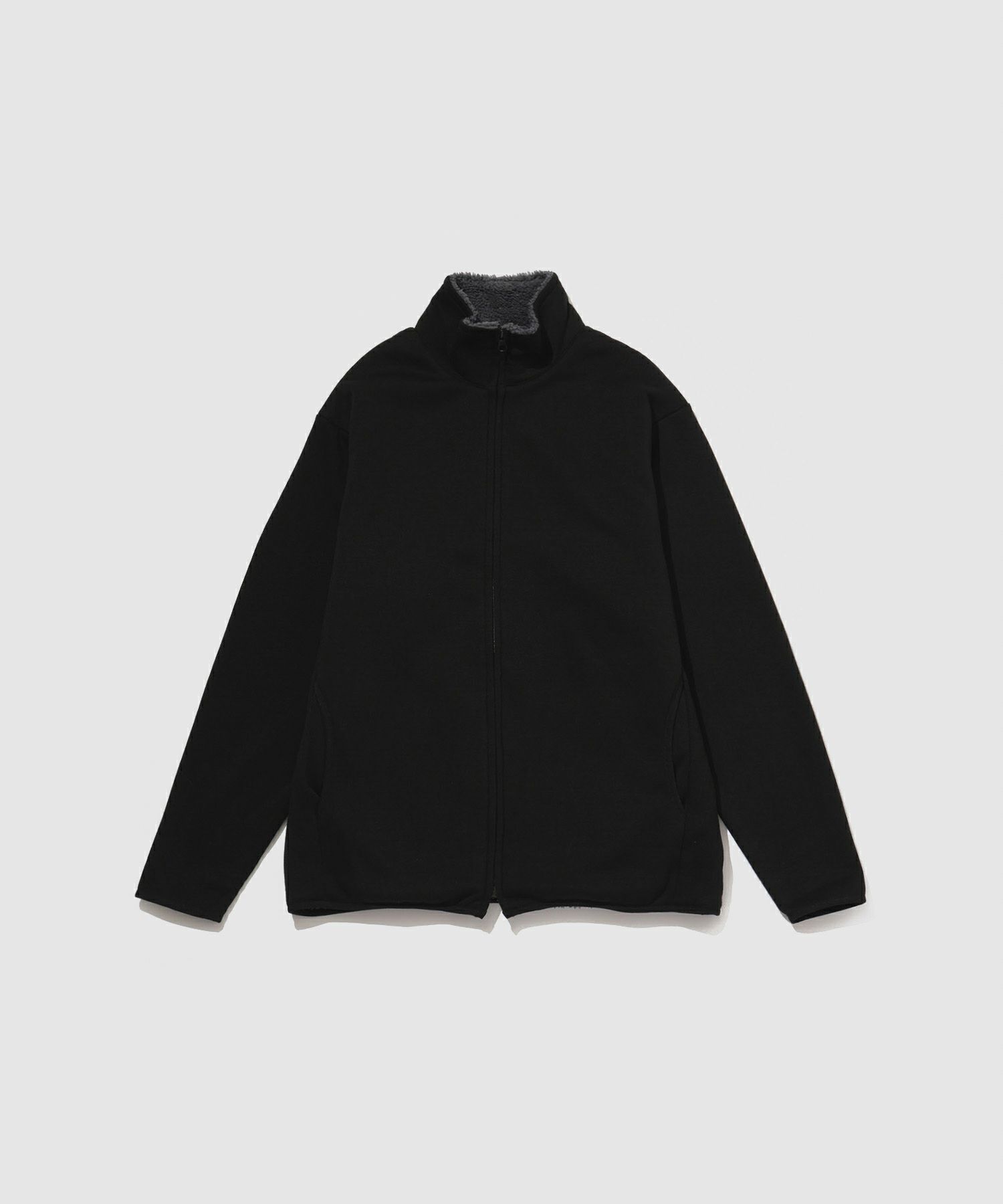 NAVY  裏ボアフルジップブルゾン メンズ商品画像-12