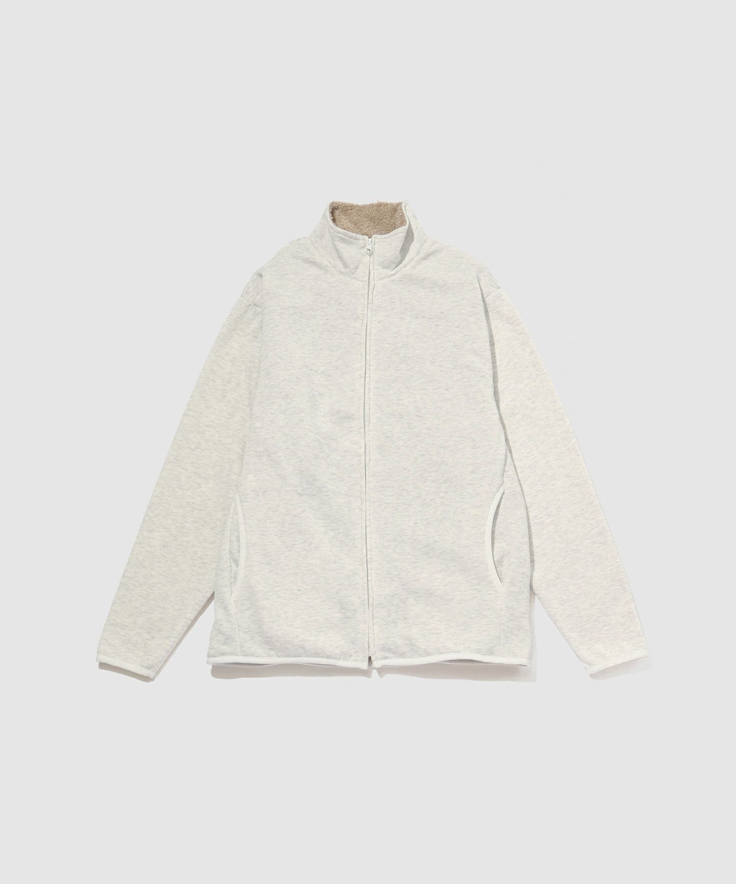 NAVY 裏ボアフルジップブルゾン メンズ