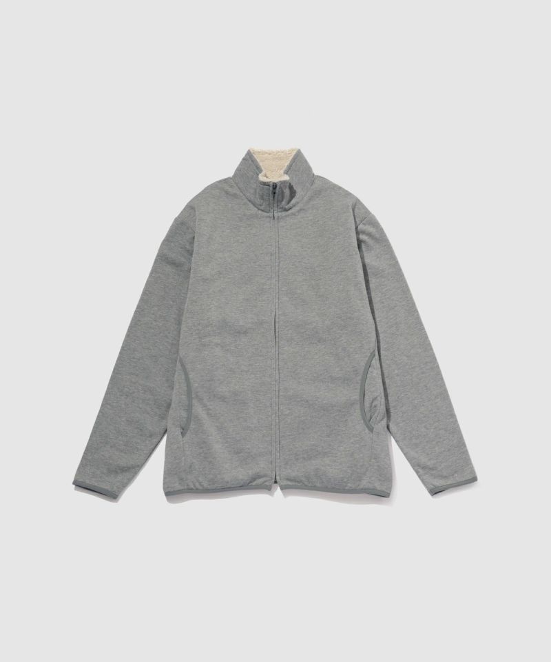 NAVY  裏ボアフルジップブルゾン メンズ商品画像-14