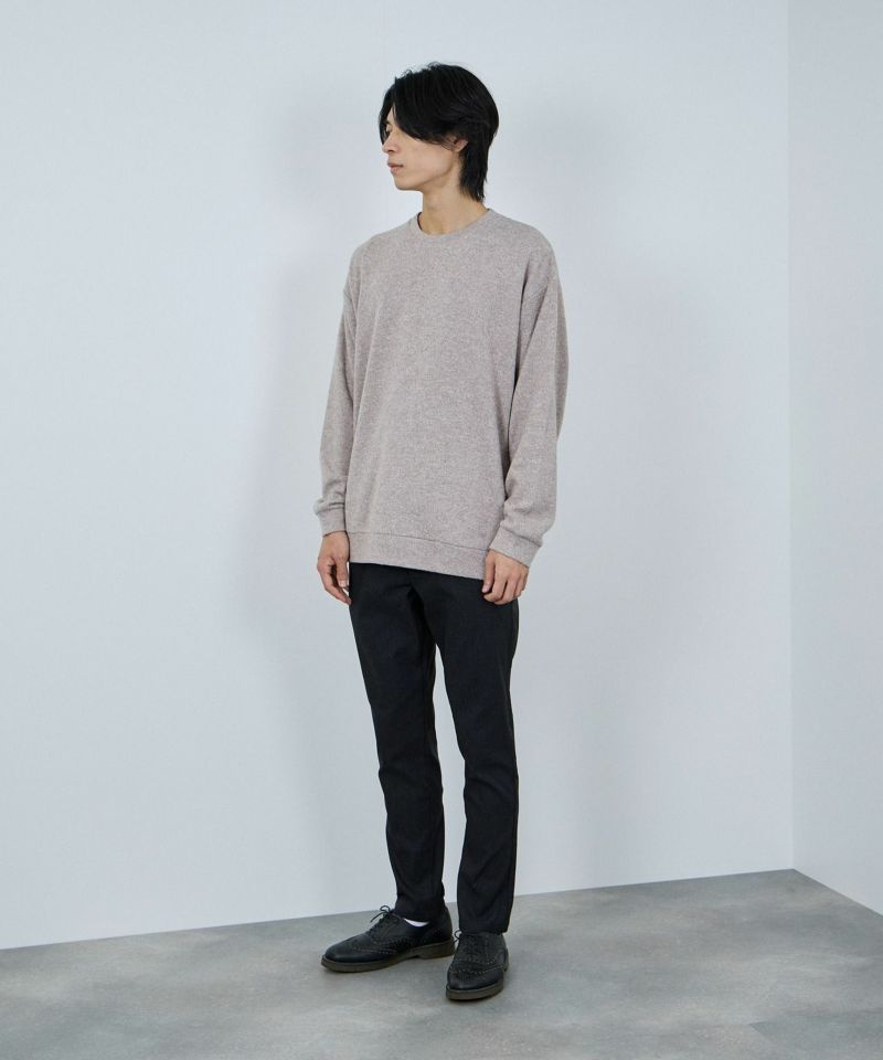 NAVY  毎日はきたくなるラクラクパンツ 「マイラク」 裏起毛パンツ メンズ商品画像-6