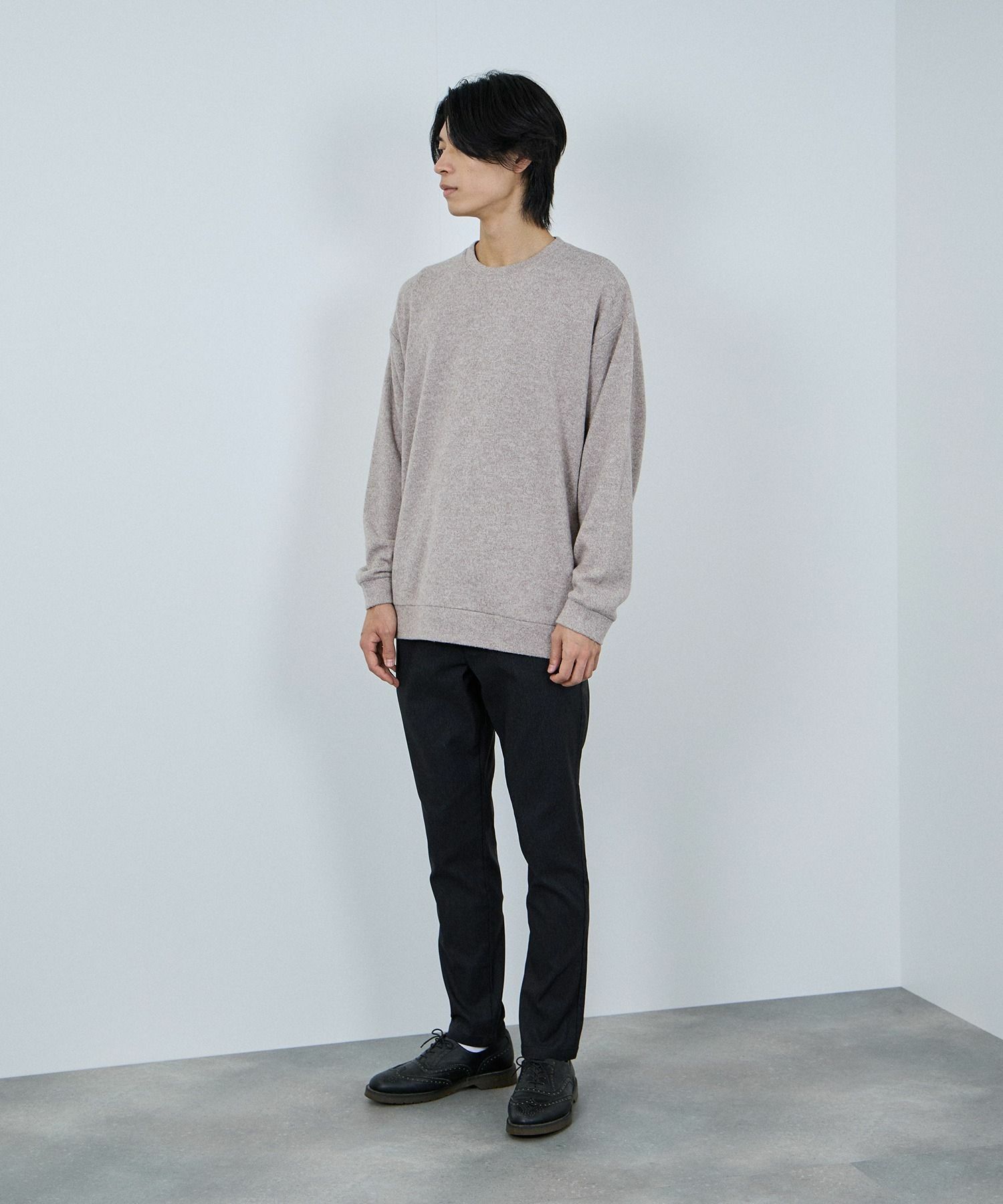 NAVY 毎日はきたくなるラクラクパンツ 「マイラク」 裏起毛パンツ メンズ