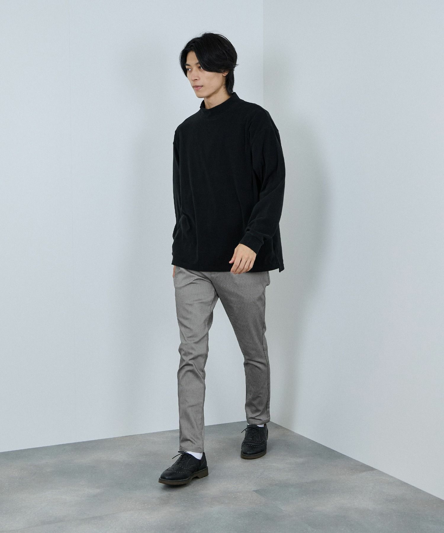 [値下げ]NAVY  毎日はきたくなるラクラクパンツ 「マイラク」 裏起毛パンツ メンズ商品画像-11