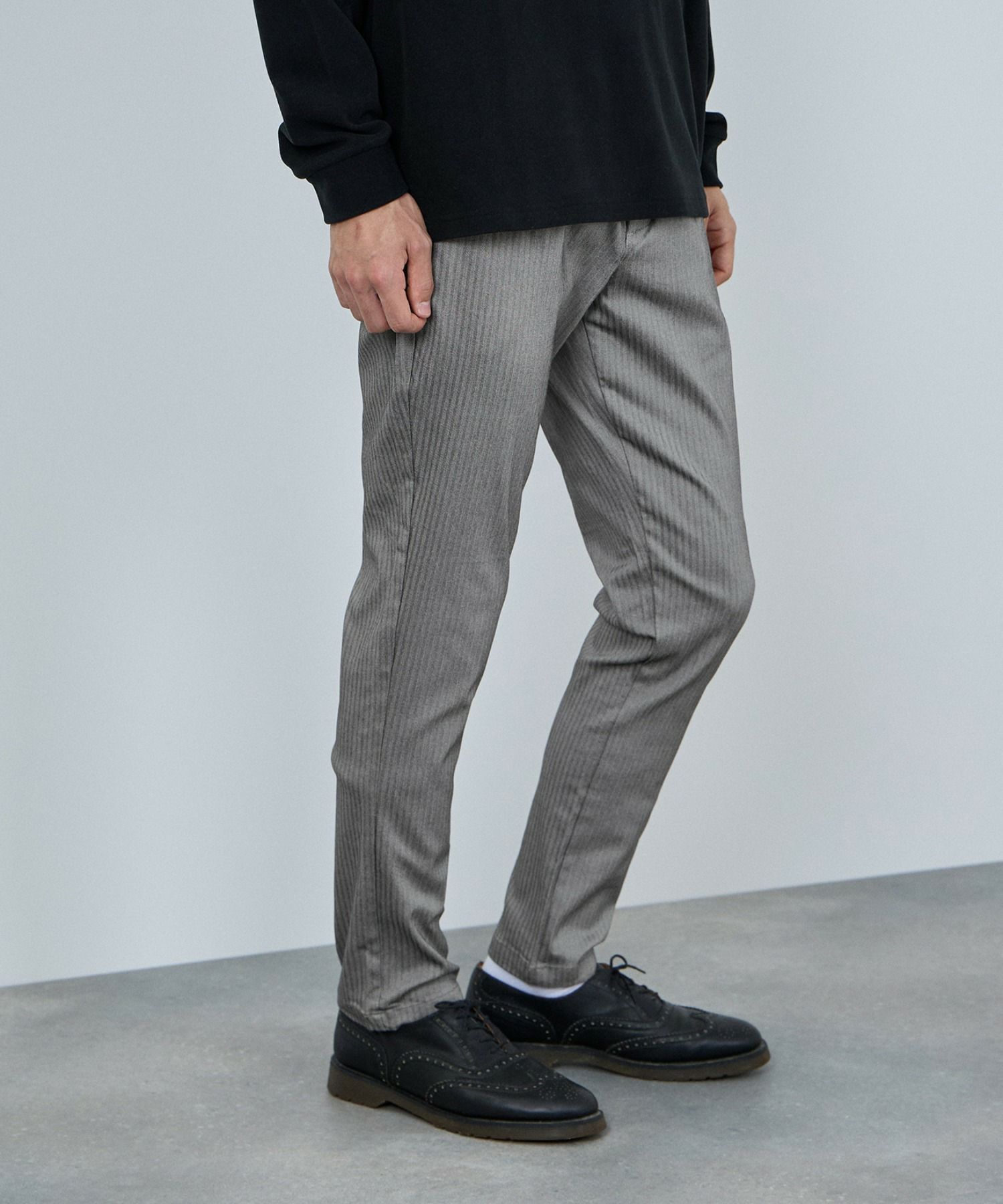 NAVY 毎日はきたくなるラクラクパンツ 「マイラク」 裏起毛パンツ メンズ