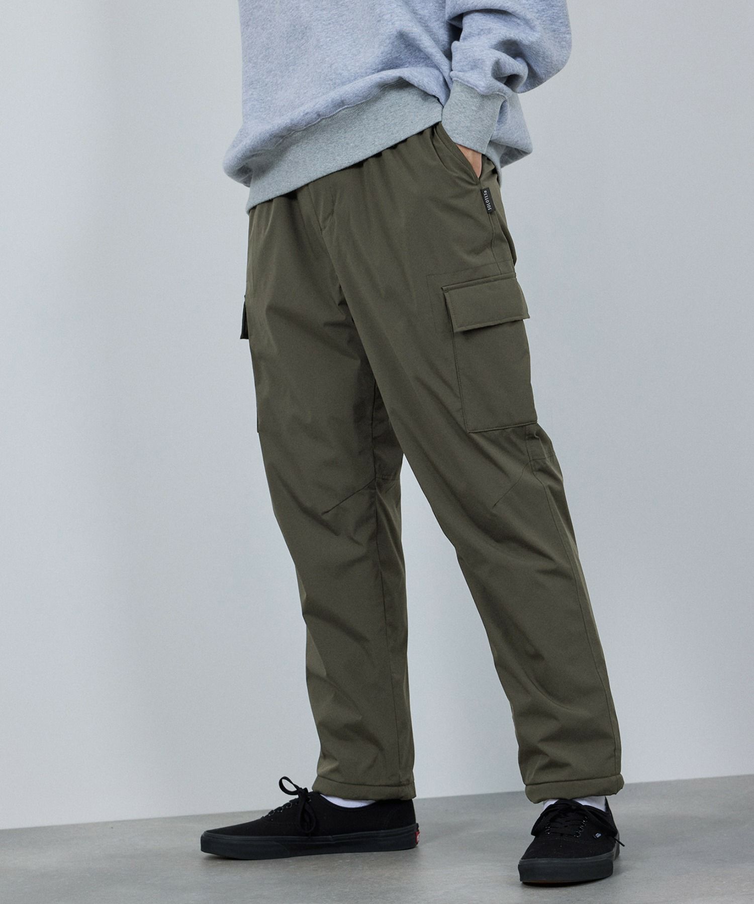 [予約販売 10/21より順次発送予定] NAVY シャットパンツ SOLOTEX(R)使用 カーゴパンツ メンズ