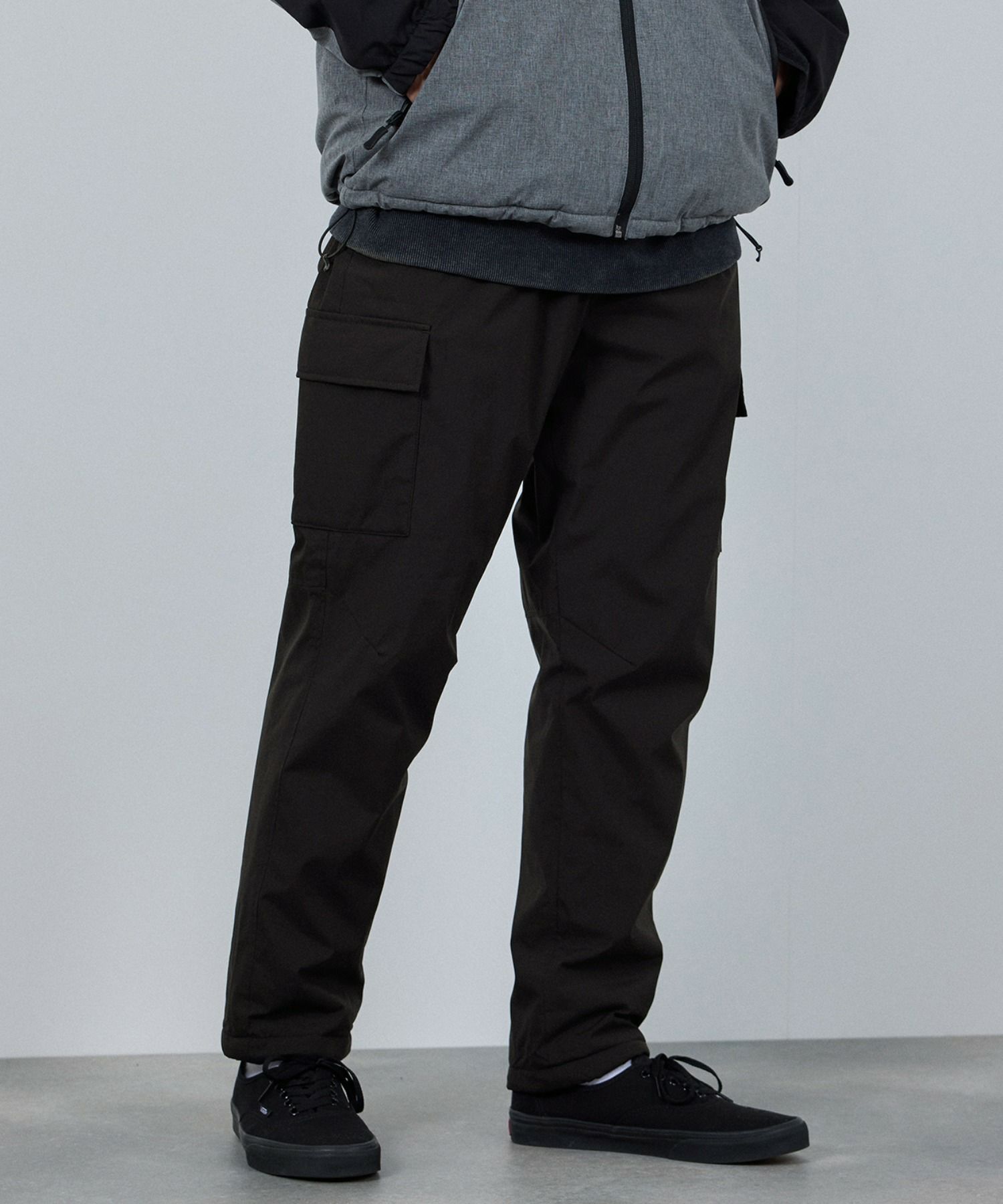 [予約販売 10/21より順次発送予定] NAVY シャットパンツ SOLOTEX(R)使用 カーゴパンツ メンズ