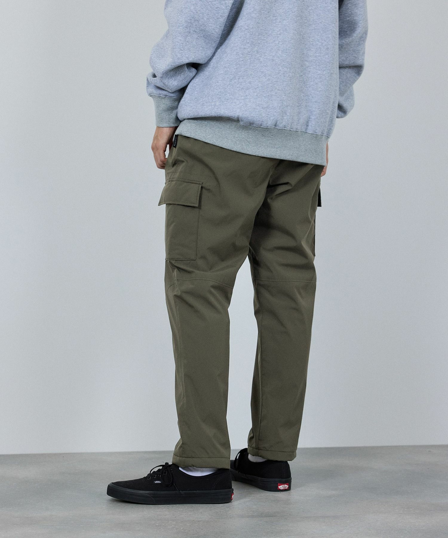 [予約販売 10/21より順次発送予定] NAVY シャットパンツ SOLOTEX(R)使用 カーゴパンツ メンズ