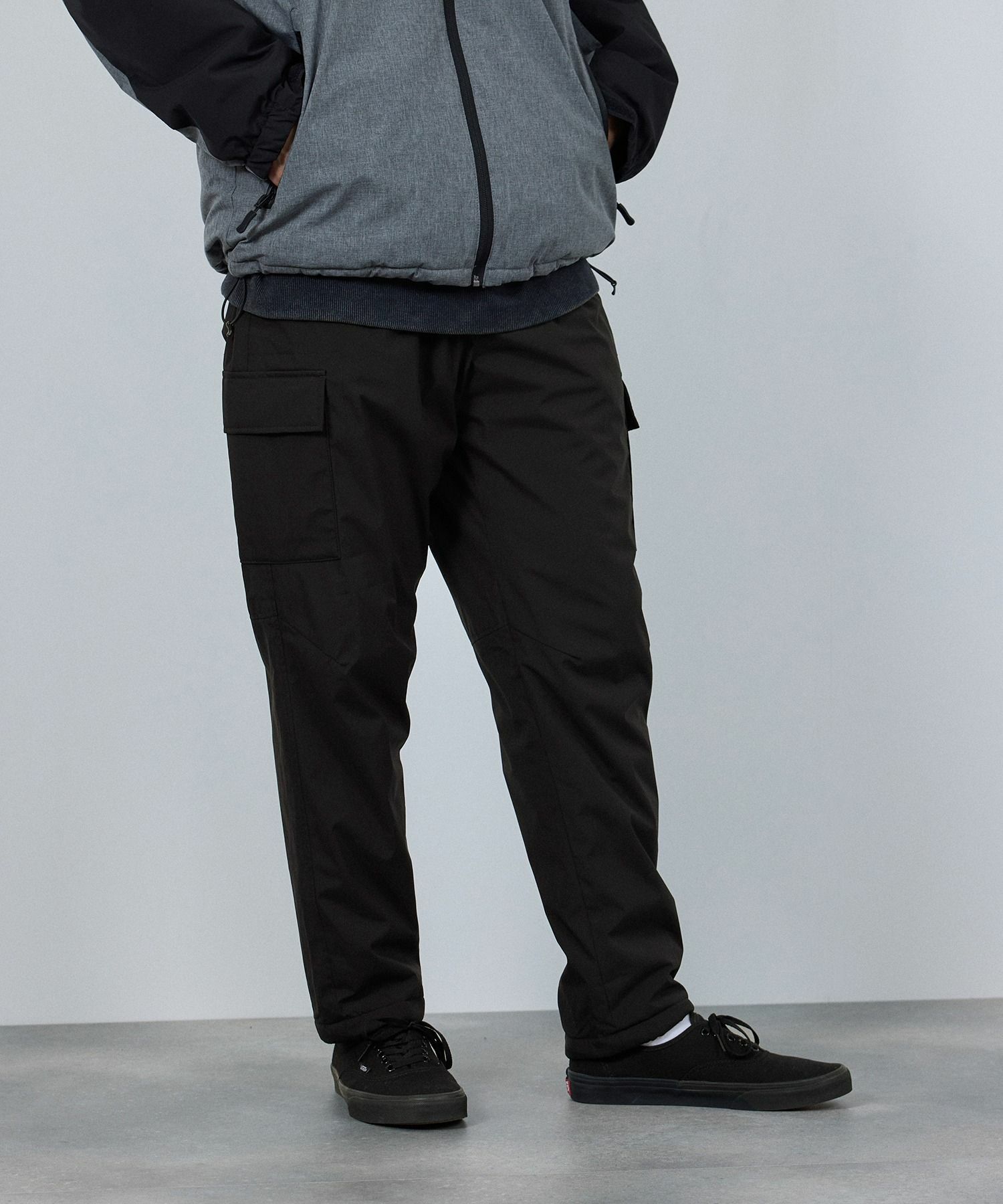 [予約販売 10/21より順次発送予定] NAVY シャットパンツ SOLOTEX(R)使用 カーゴパンツ メンズ