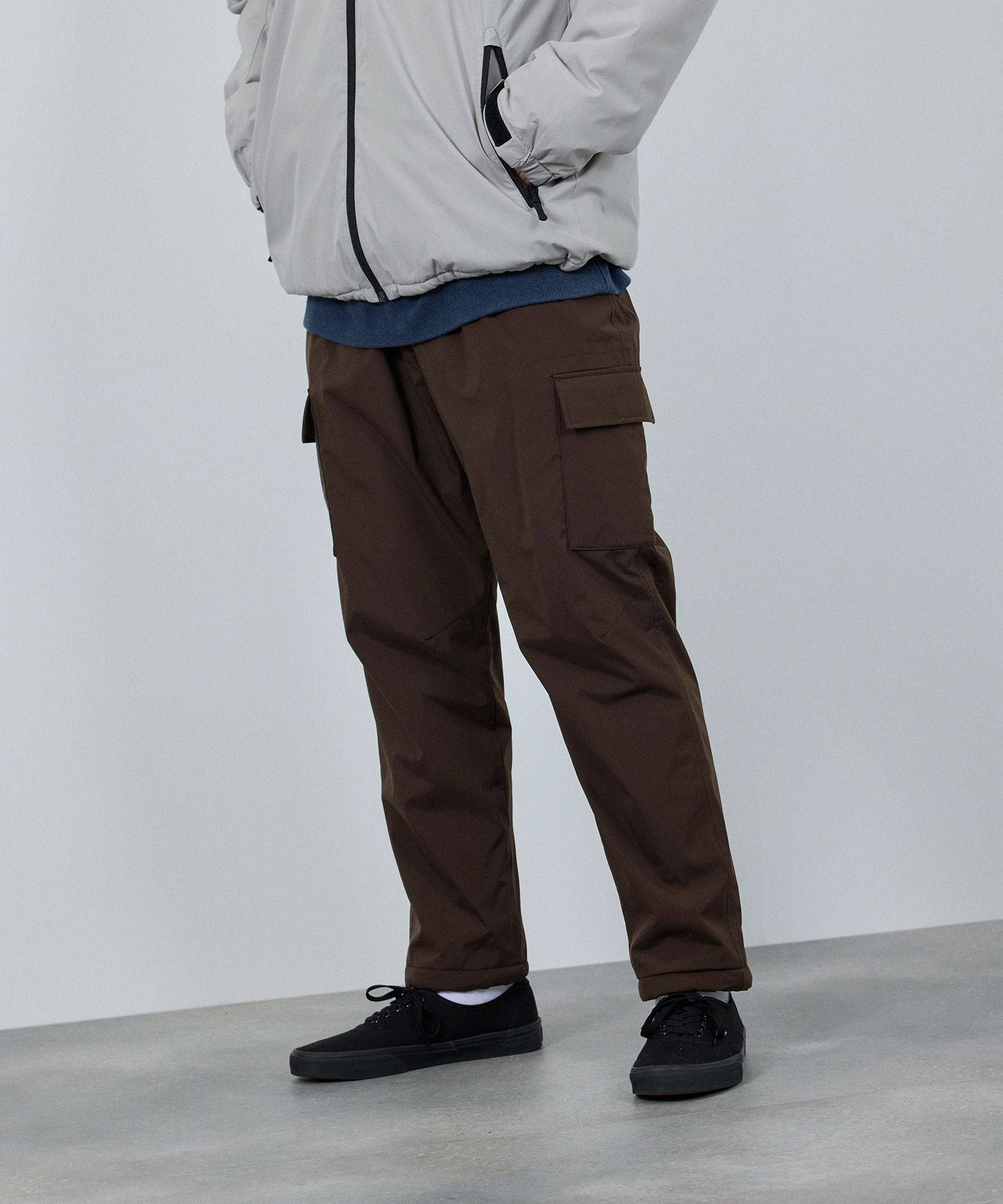 NAVY シャットパンツ SOLOTEX(R)使用 カーゴパンツ メンズ商品画像-11