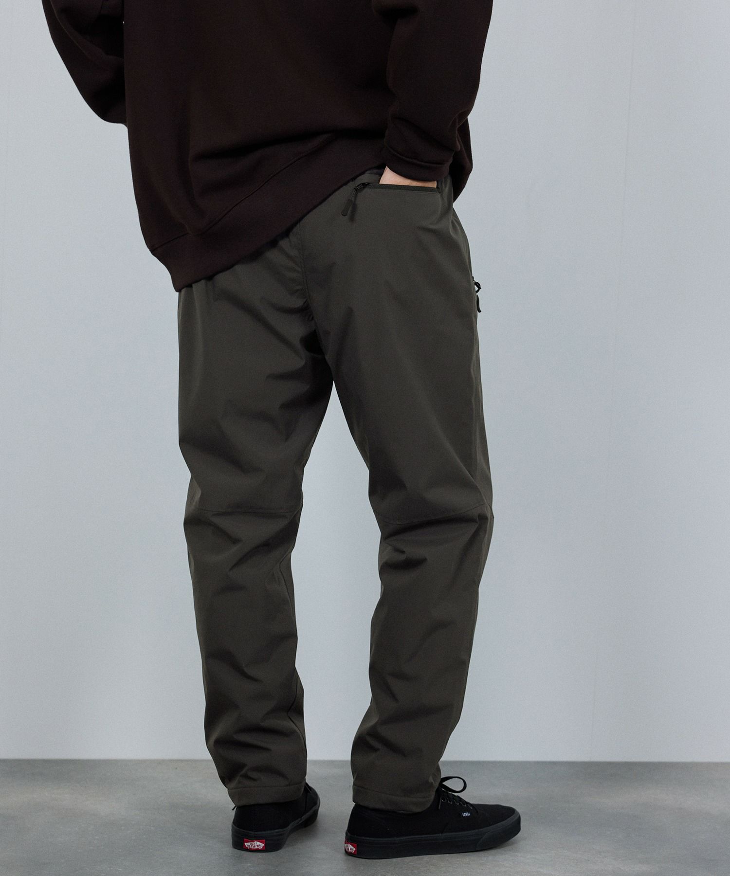  [予約販売 10/21より順次発送予定] NAVY シャットパンツ SOLOTEX(R)使用 イージーパンツ メンズ