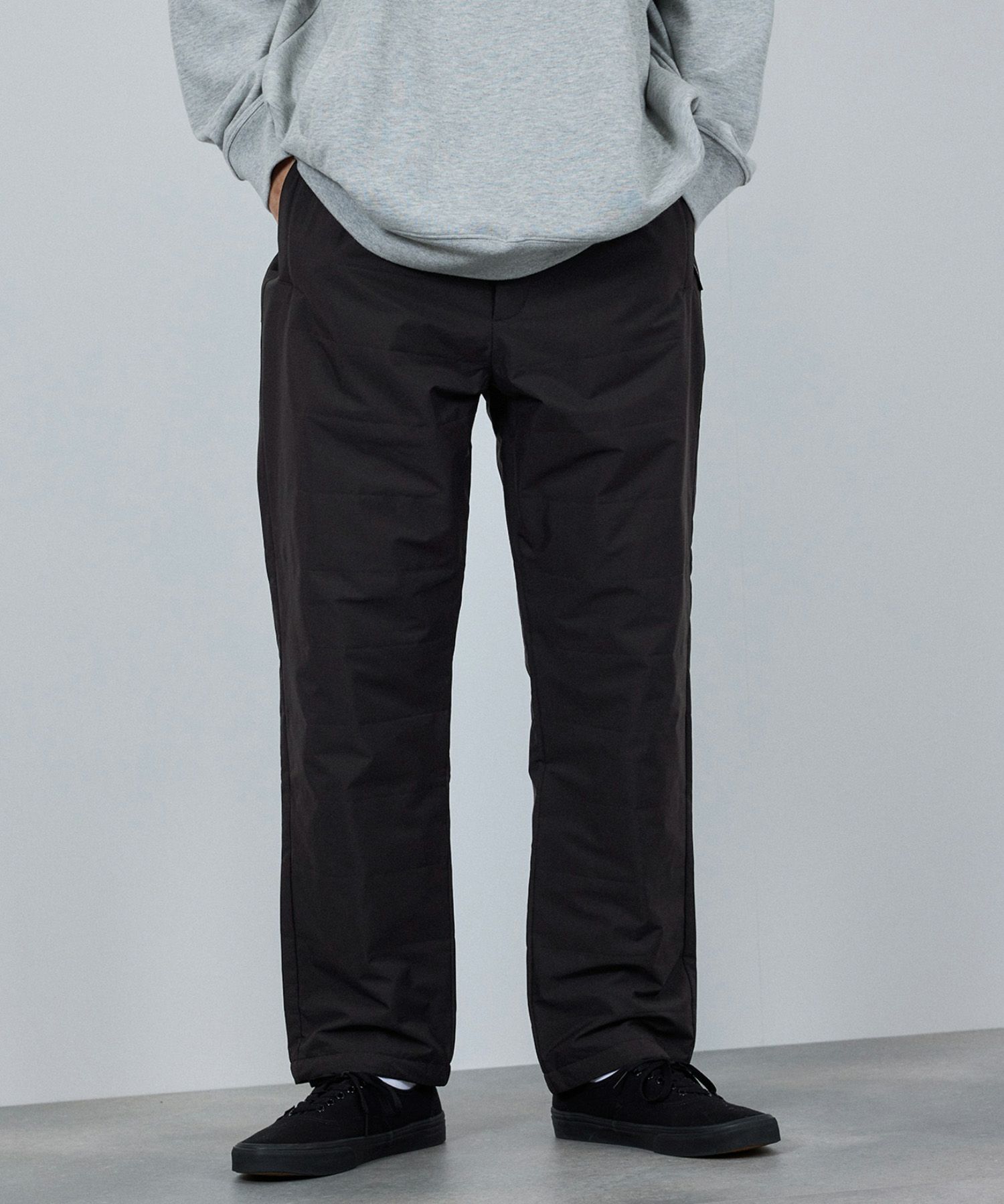 [予約販売 10/21より順次発送予定] NAVY シャットパンツ SOLOTEX(R)使用 中綿キルトパンツ メンズ