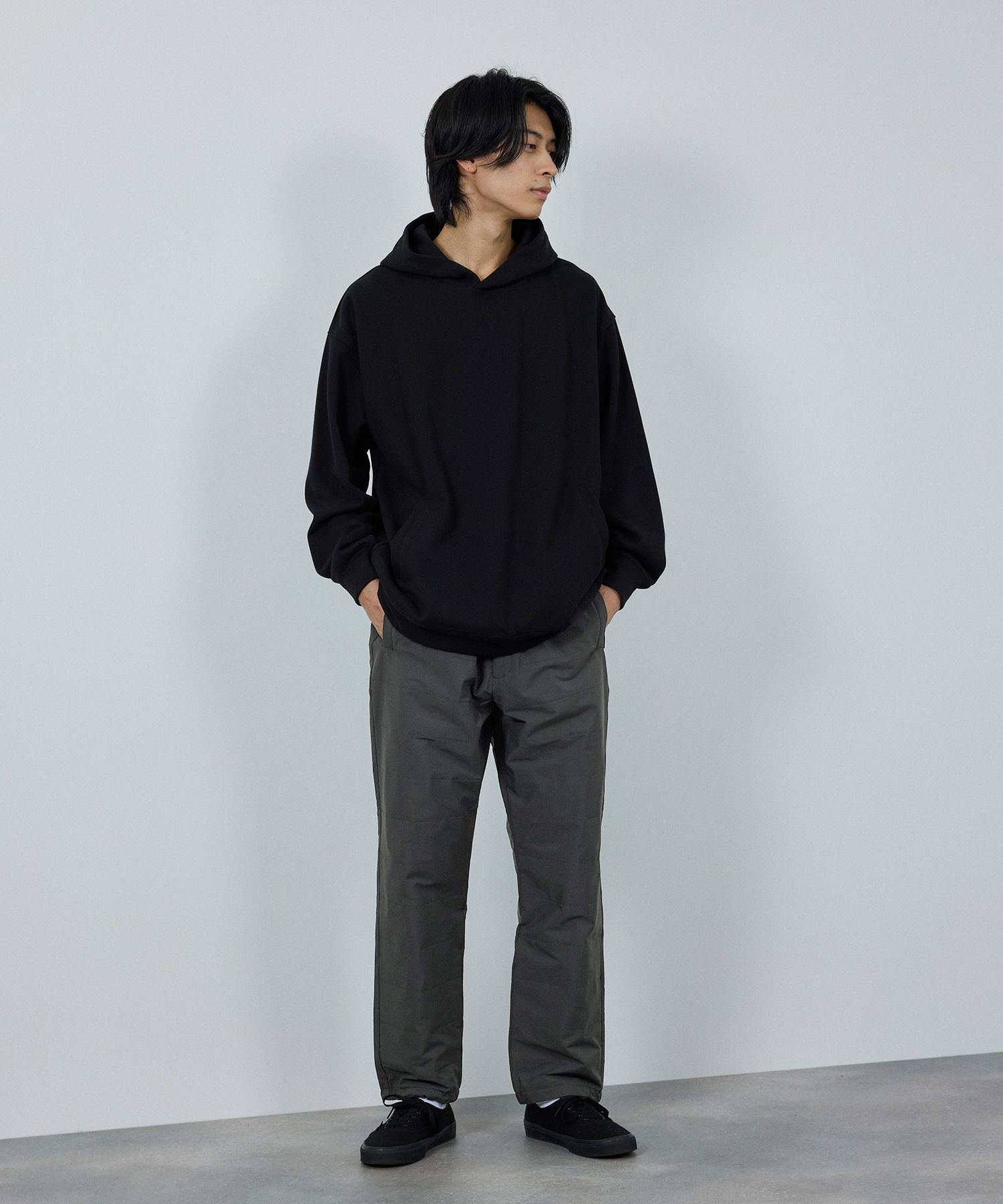 [値下げ]NAVY シャットパンツ SOLOTEX(R)使用 中綿キルトパンツ メンズ商品画像-5