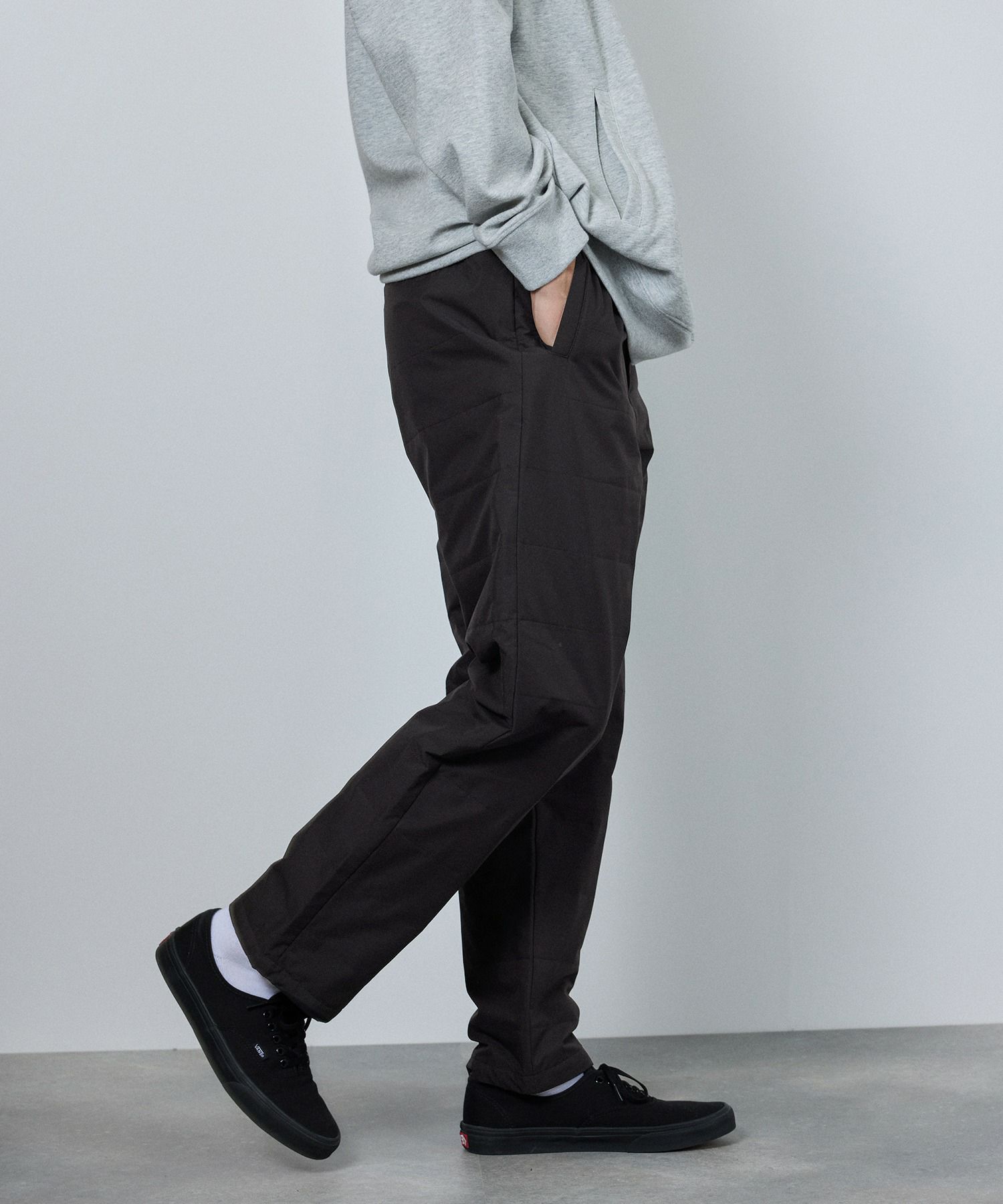 [予約販売 10/21より順次発送予定] NAVY シャットパンツ SOLOTEX(R)使用 中綿キルトパンツ メンズ