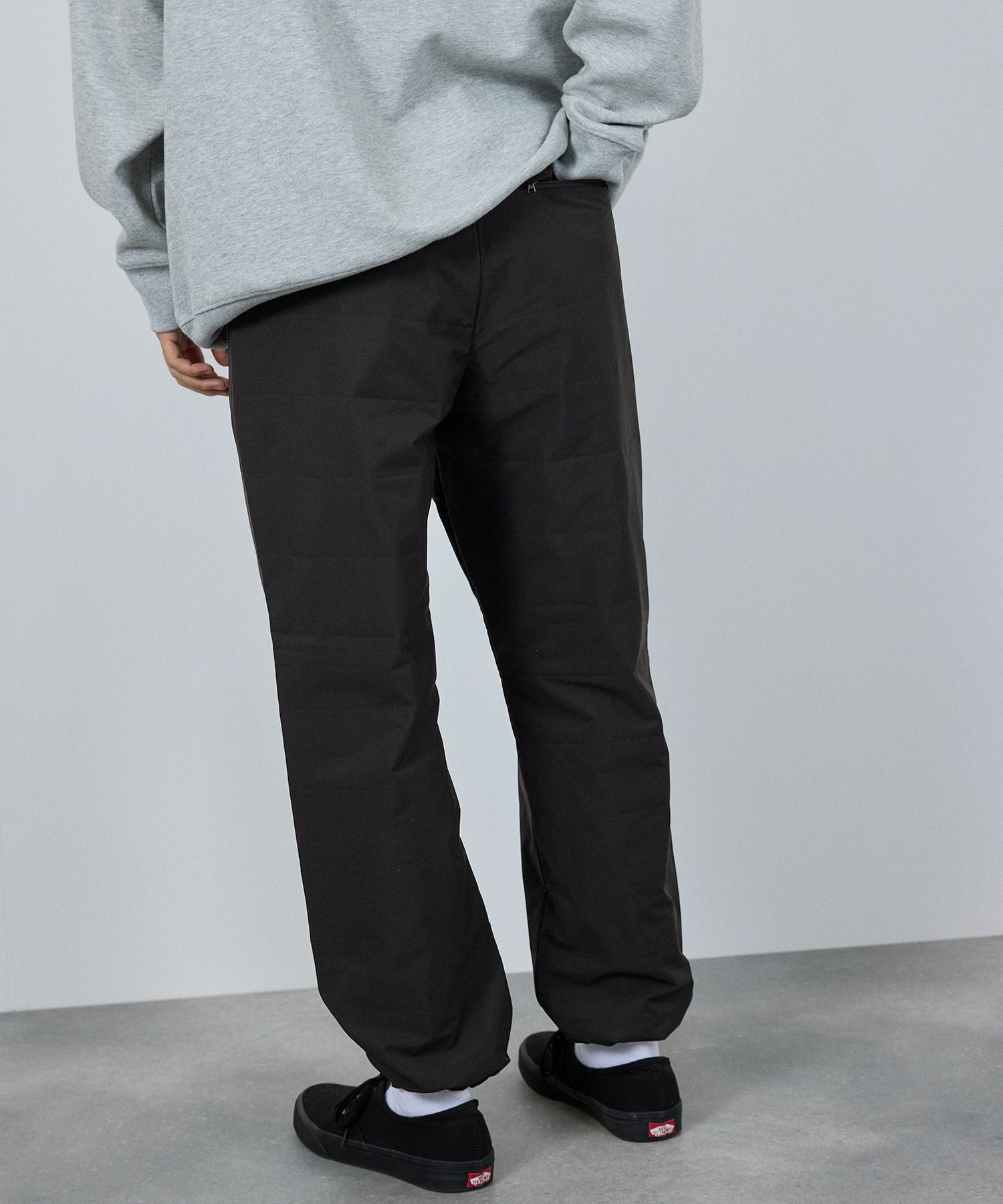 [値下げ]NAVY シャットパンツ SOLOTEX(R)使用 中綿キルトパンツ メンズ商品画像-8