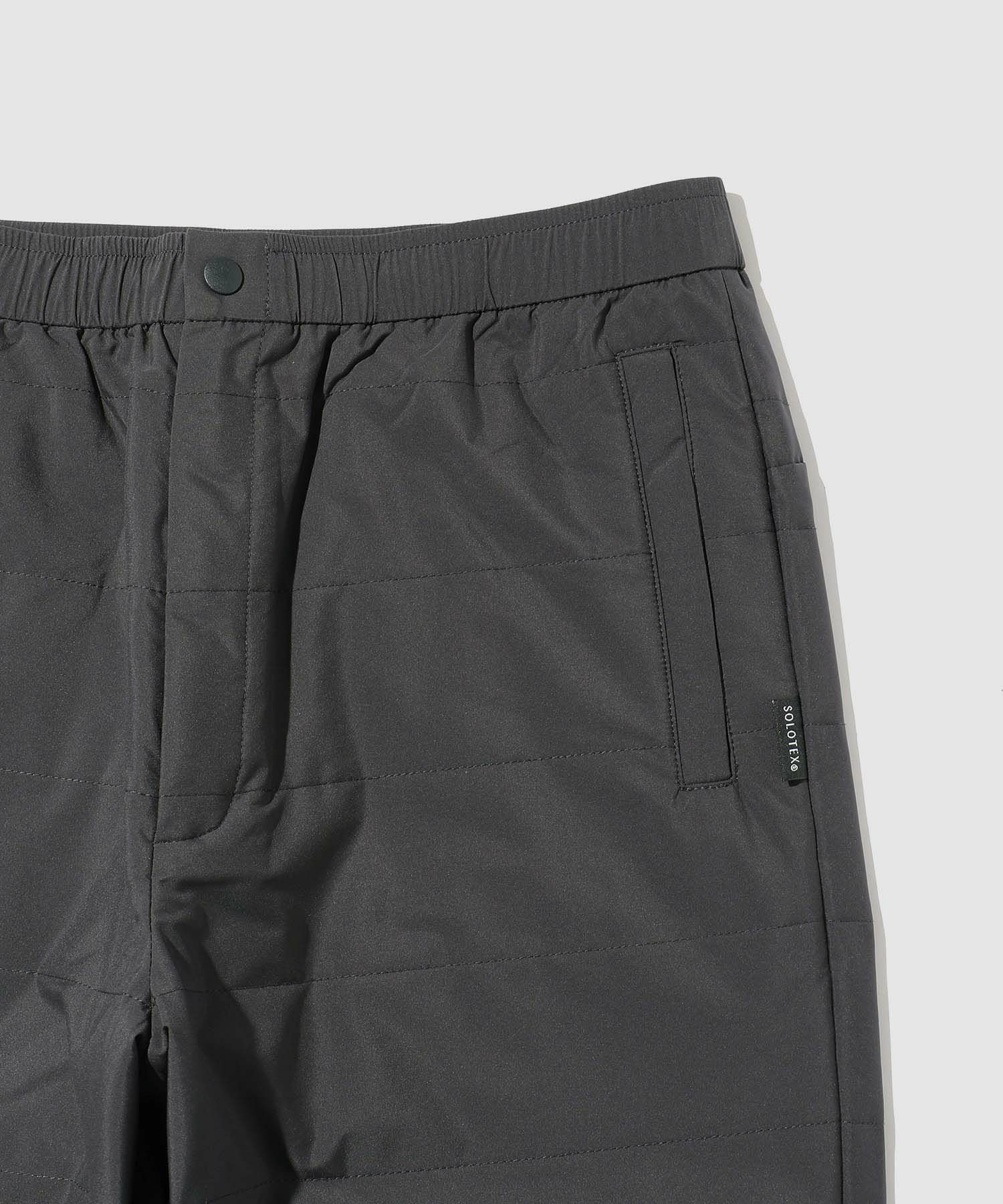 [予約販売 10/21より順次発送予定] NAVY シャットパンツ SOLOTEX(R)使用 中綿キルトパンツ メンズ