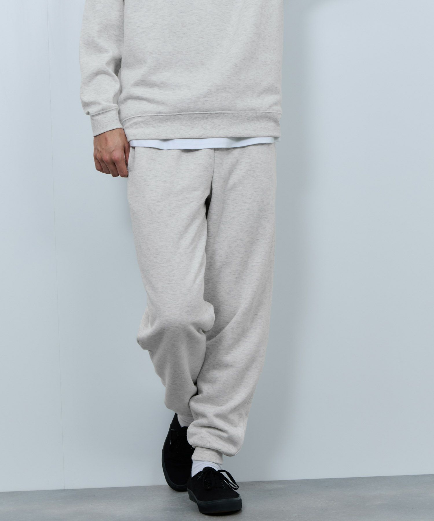 NAVY  裏ボアリラックスパンツ メンズ商品画像-2