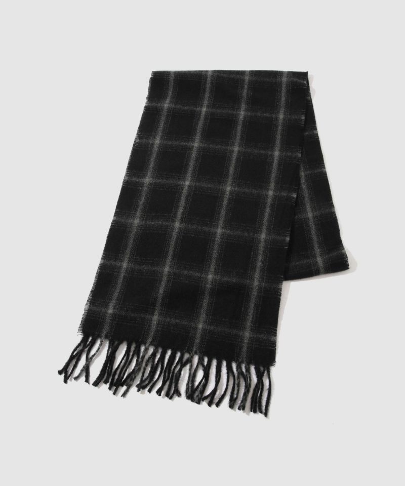 [値下げ]NAVY  MAC HEAT チェックマフラー メンズ商品画像-2