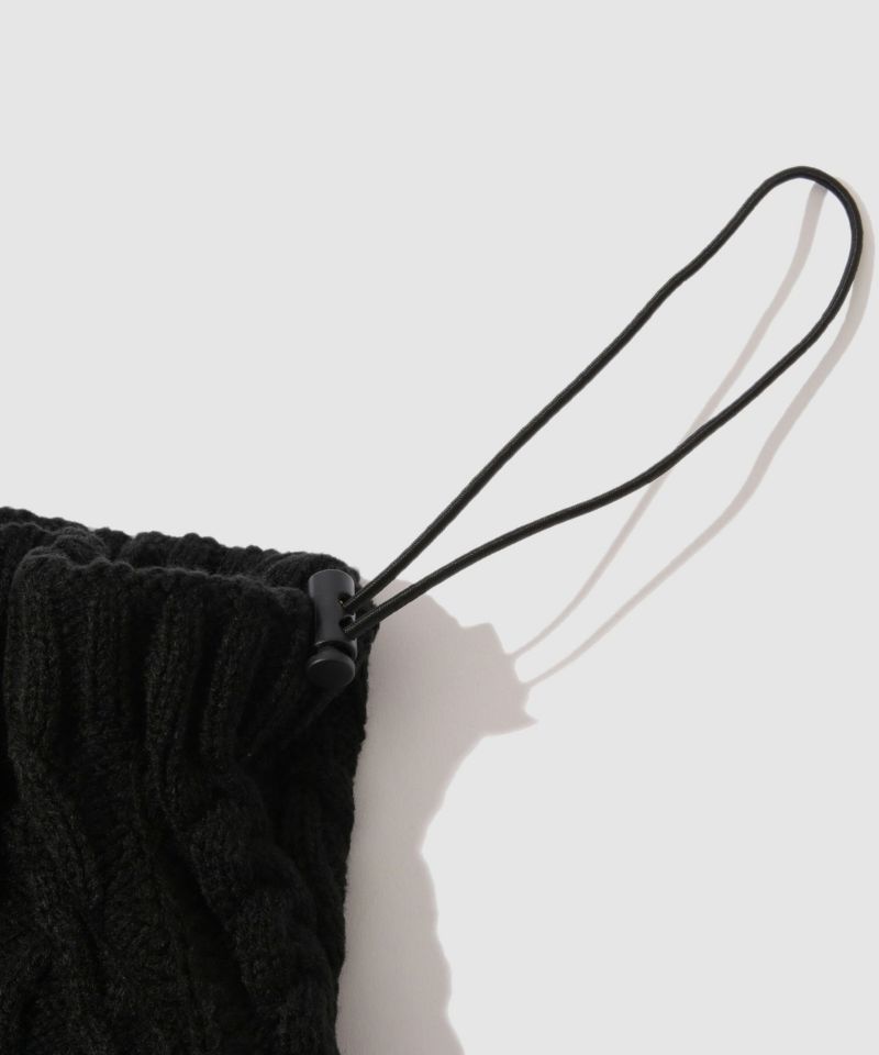 NAVY  MAC HEAT ケーブルネックウォーマー メンズ商品画像-4