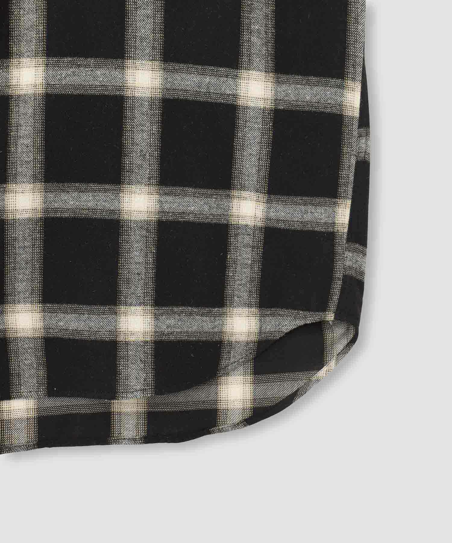 nAvy  ハーフジップオンブレネルシャツ レディース商品画像-18