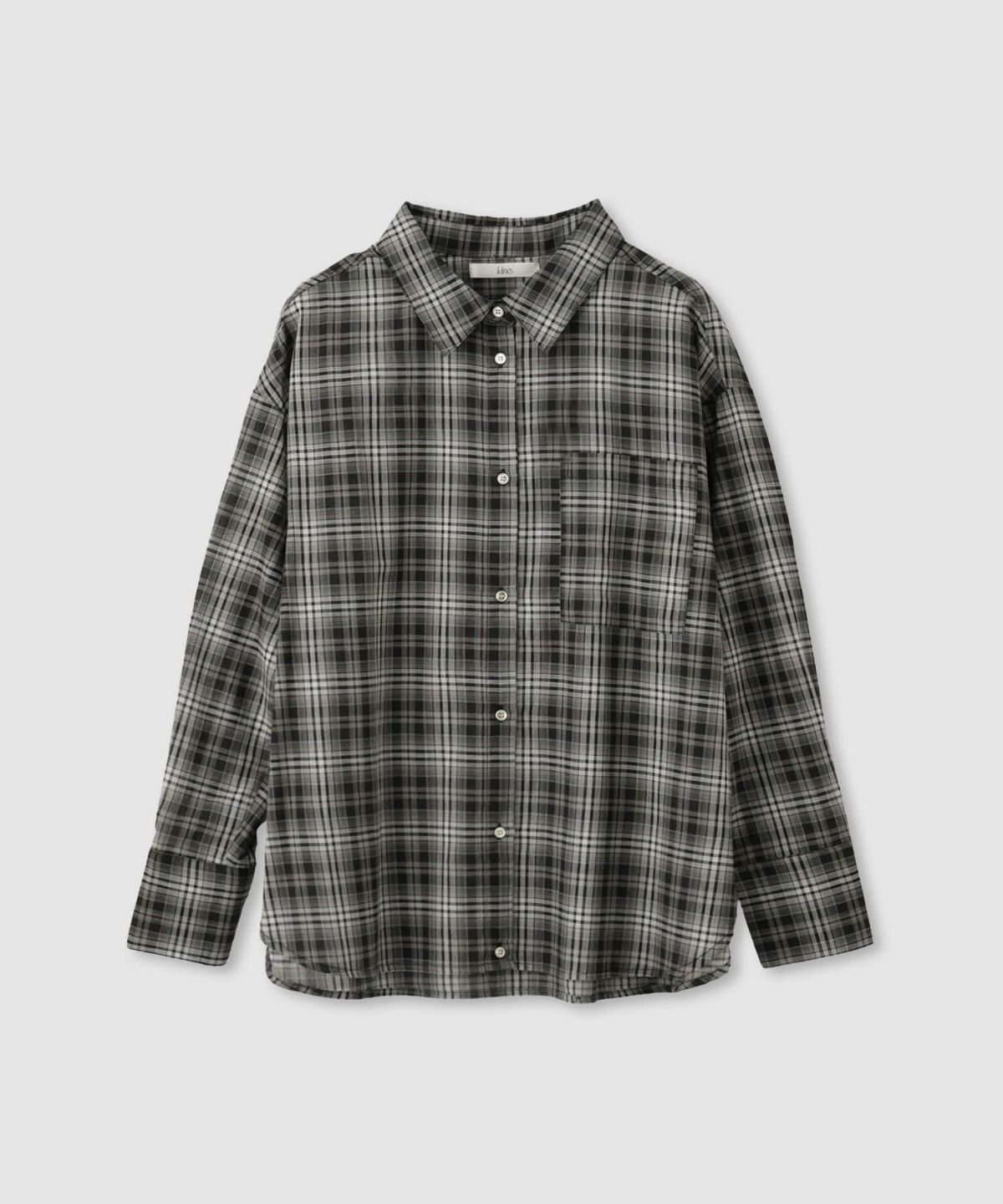 Idnes 2WAYカシュクールシャツ レディース