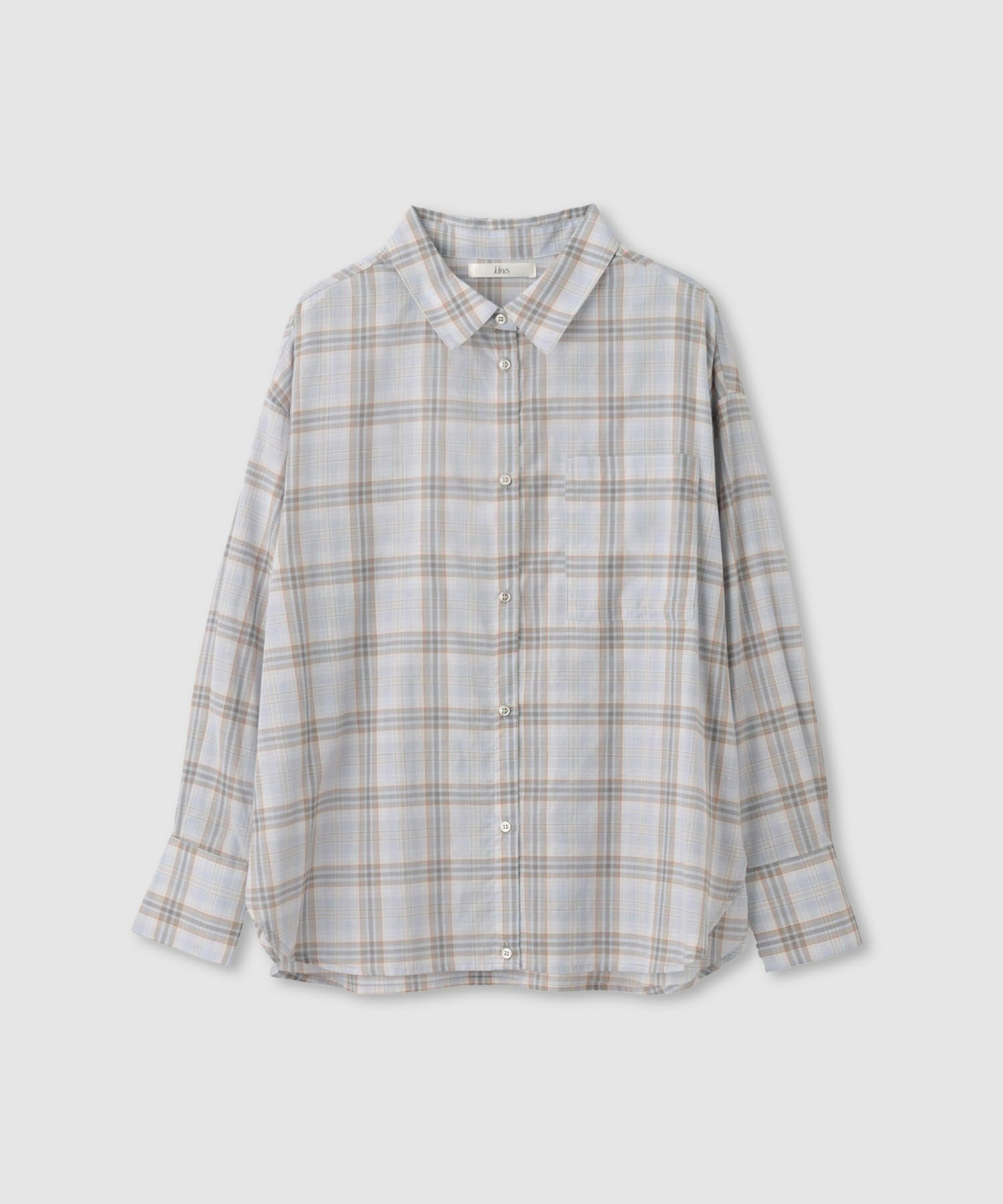 Idnes 2WAYカシュクールシャツ レディース