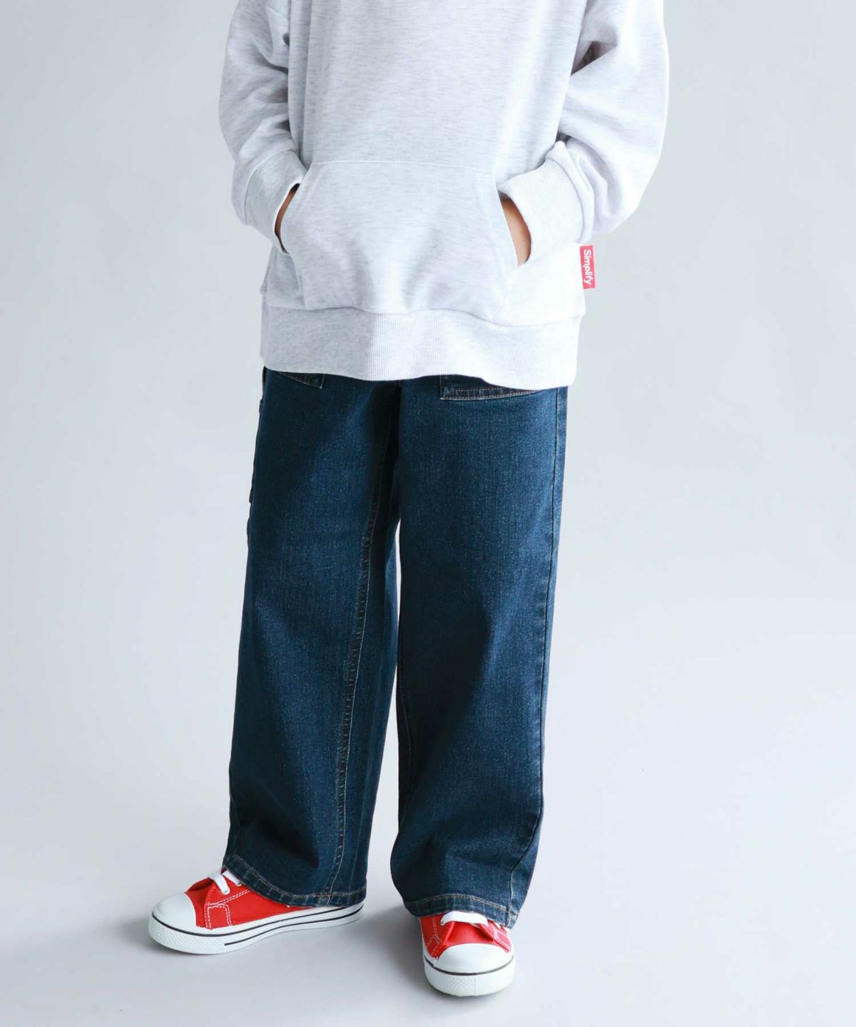 Simplify デニムペインターパンツ キッズ